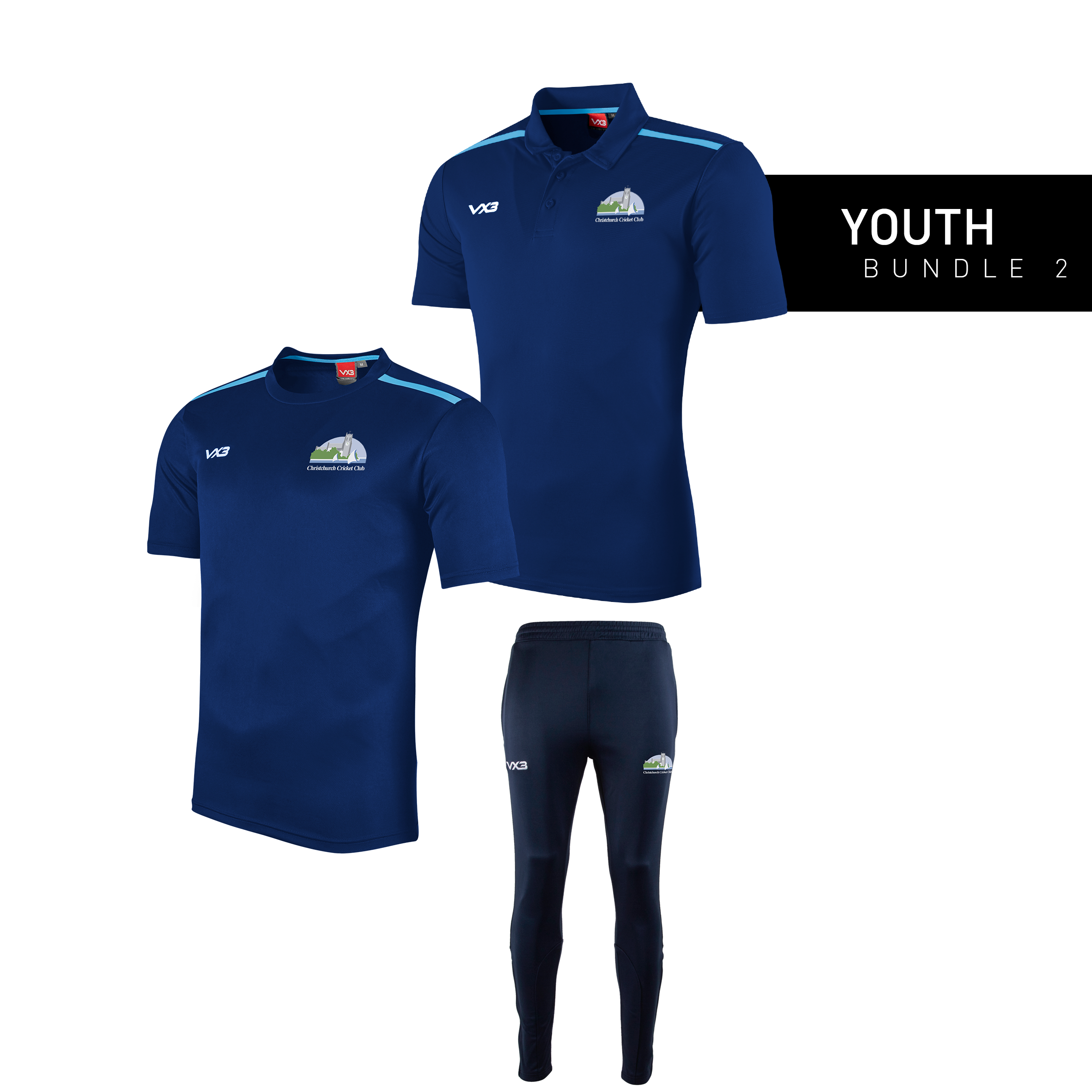 Christchurch Cricket Club Youth Bundle 2