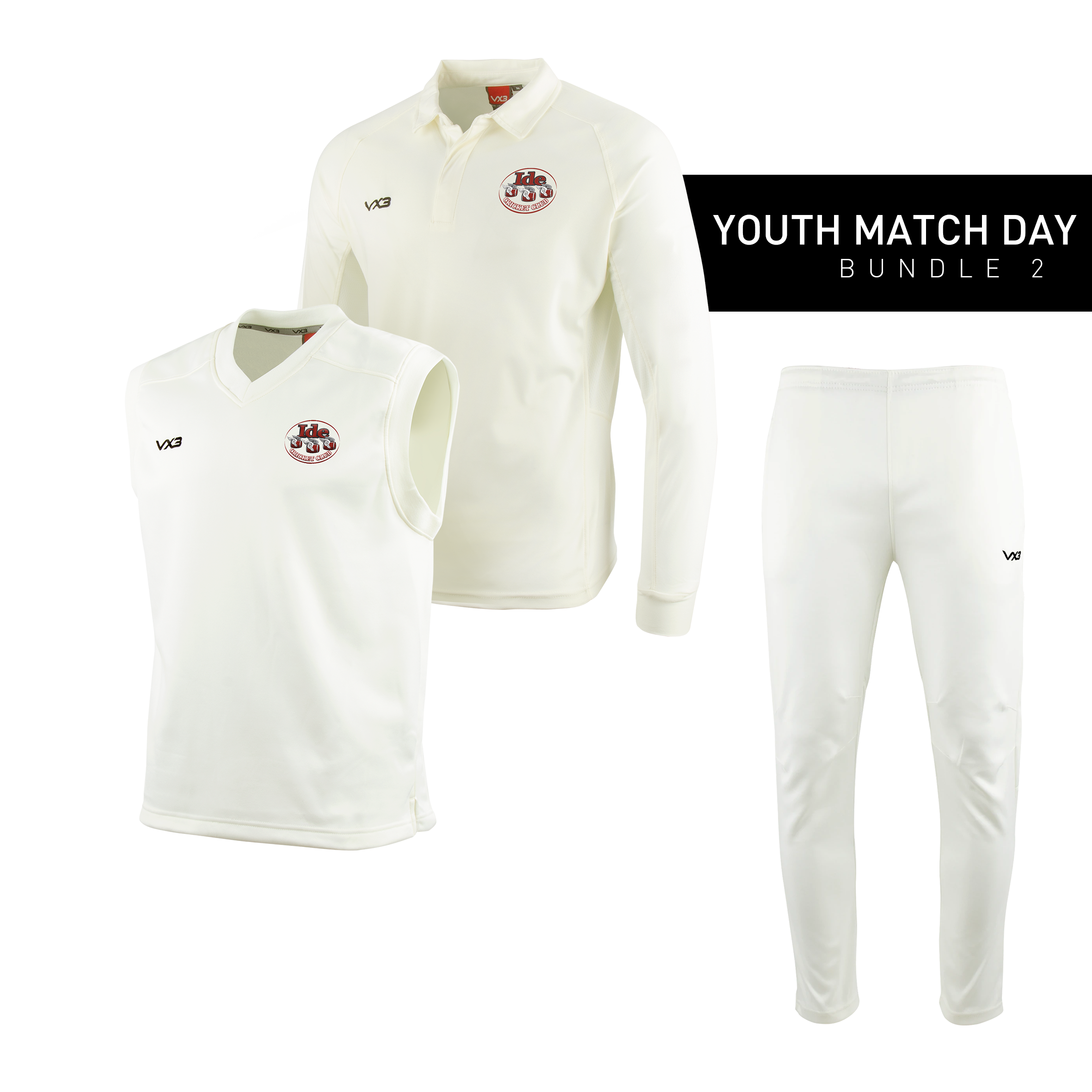 Ide Cricket Club Youth Match Day Bundle 2