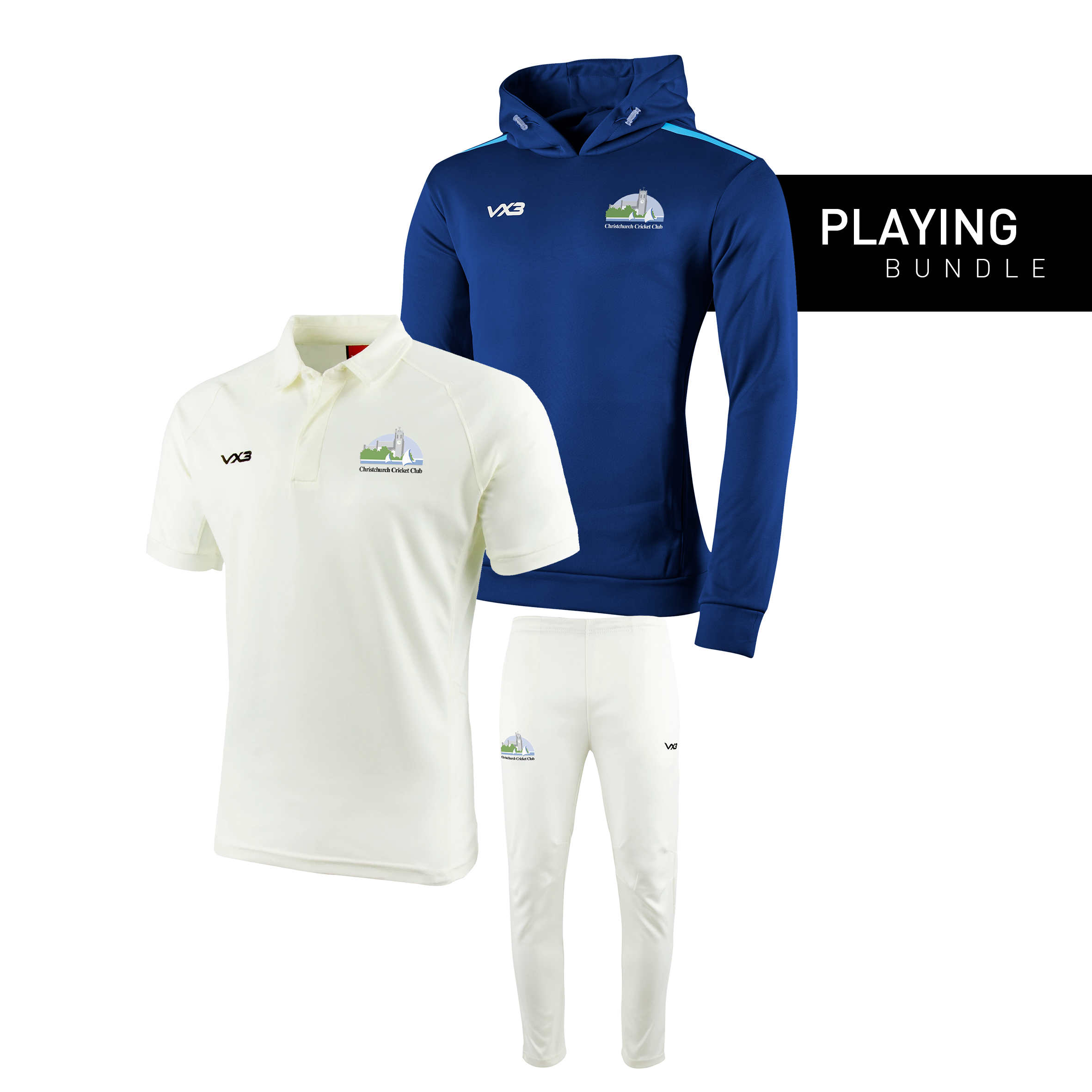 Christchurch Cricket Club Playing Bundle 1
