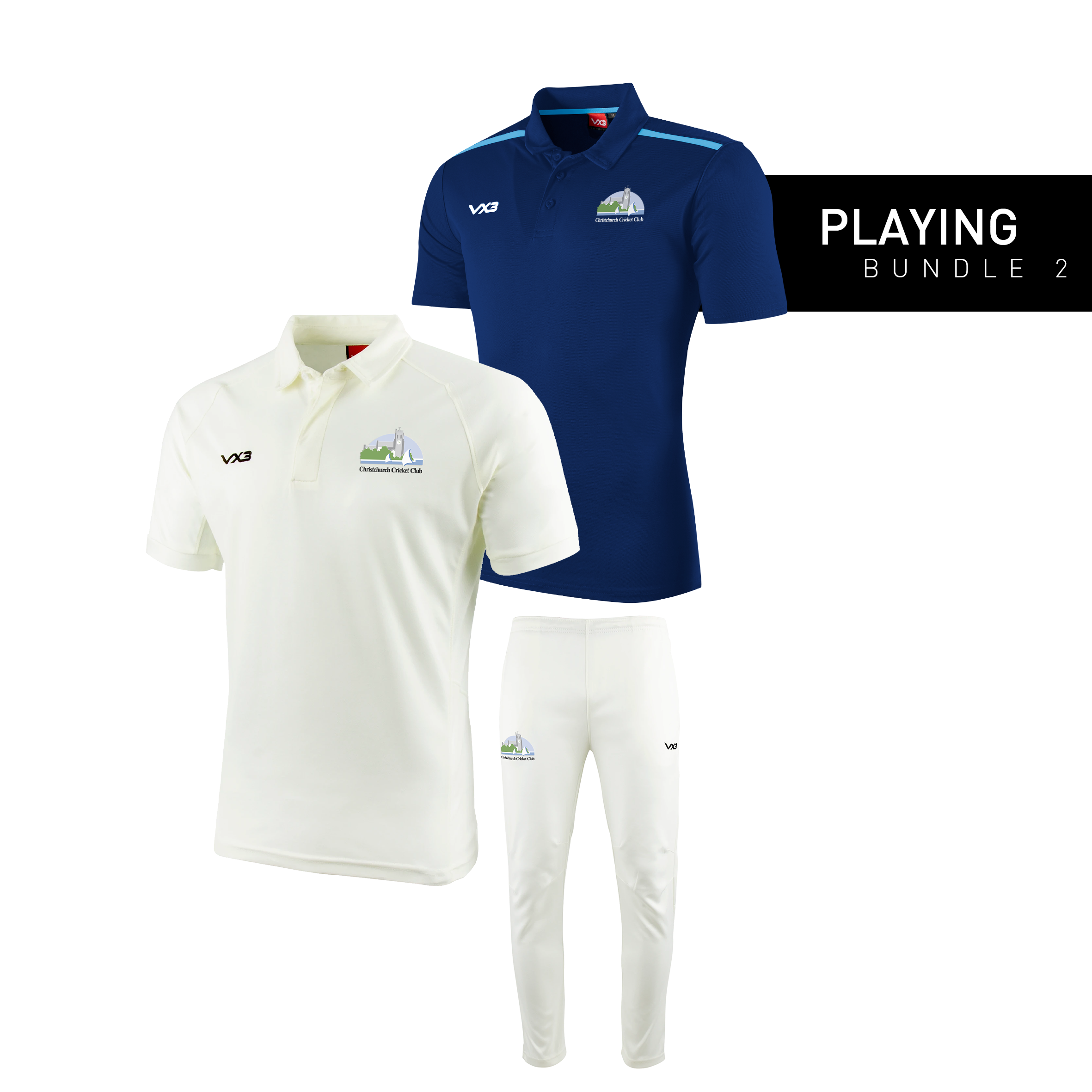 Christchurch Cricket Club Playing Bundle 2