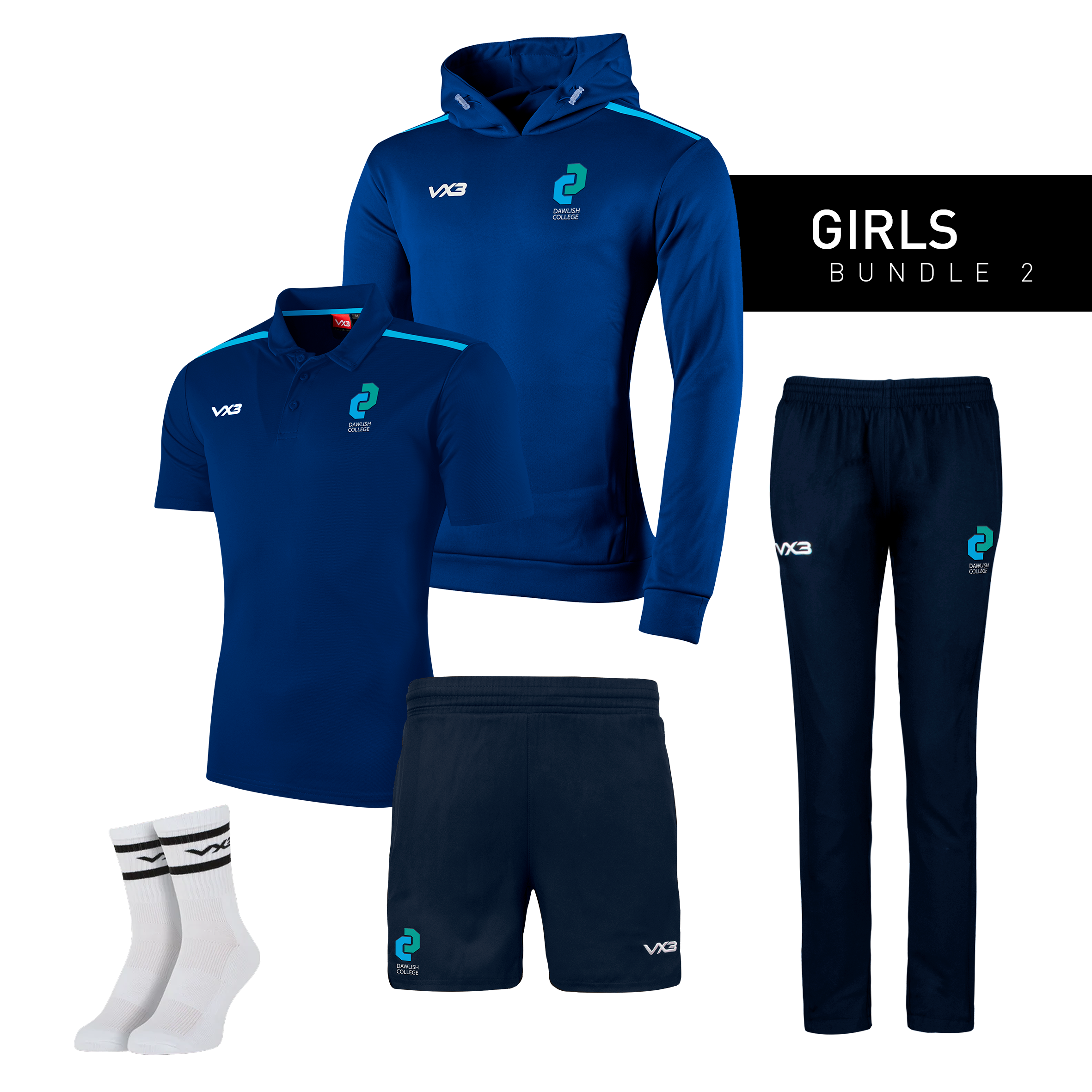 Dawlish College General Uniform - Girls Bundle 2