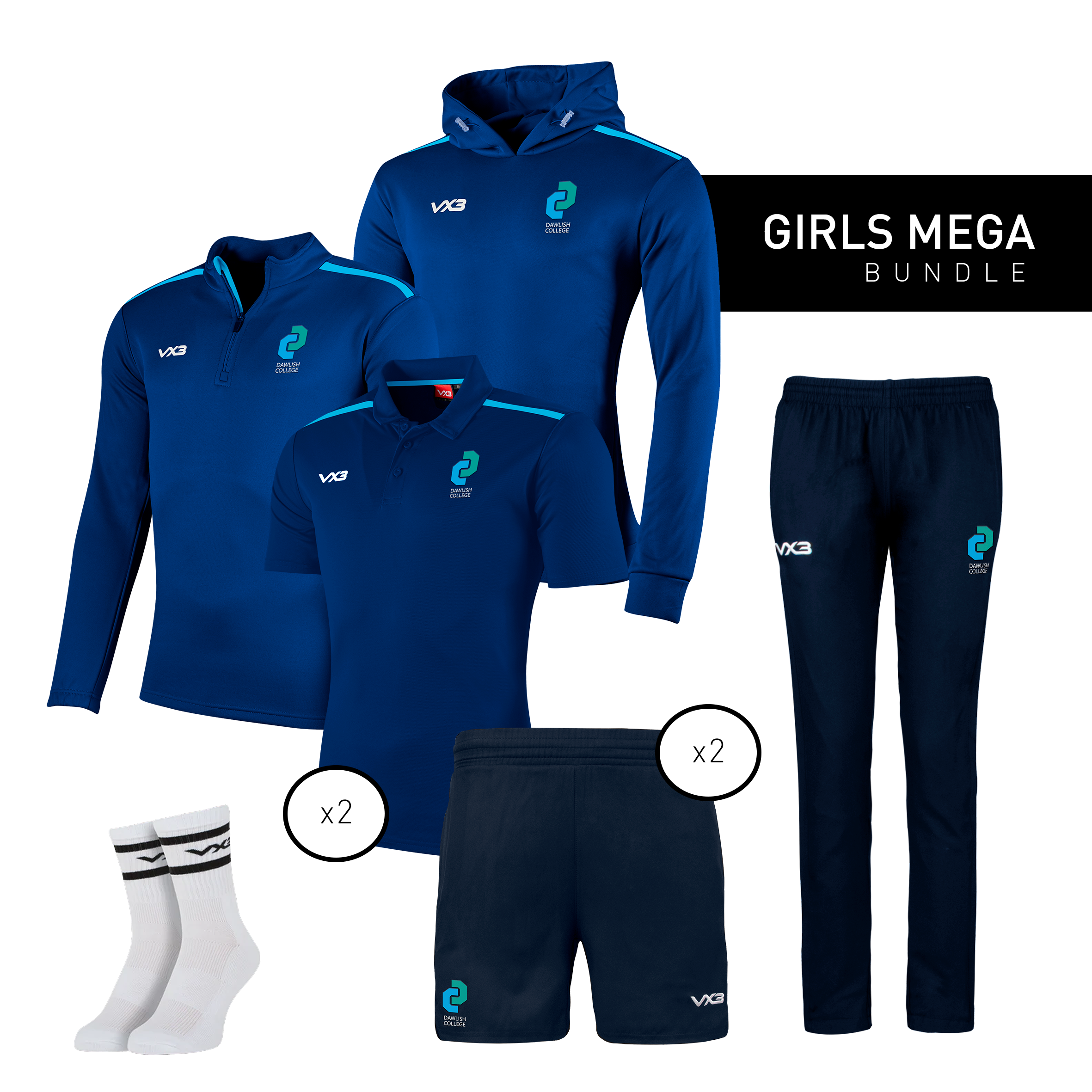 Dawlish College General Uniform - Girls Mega Bundle