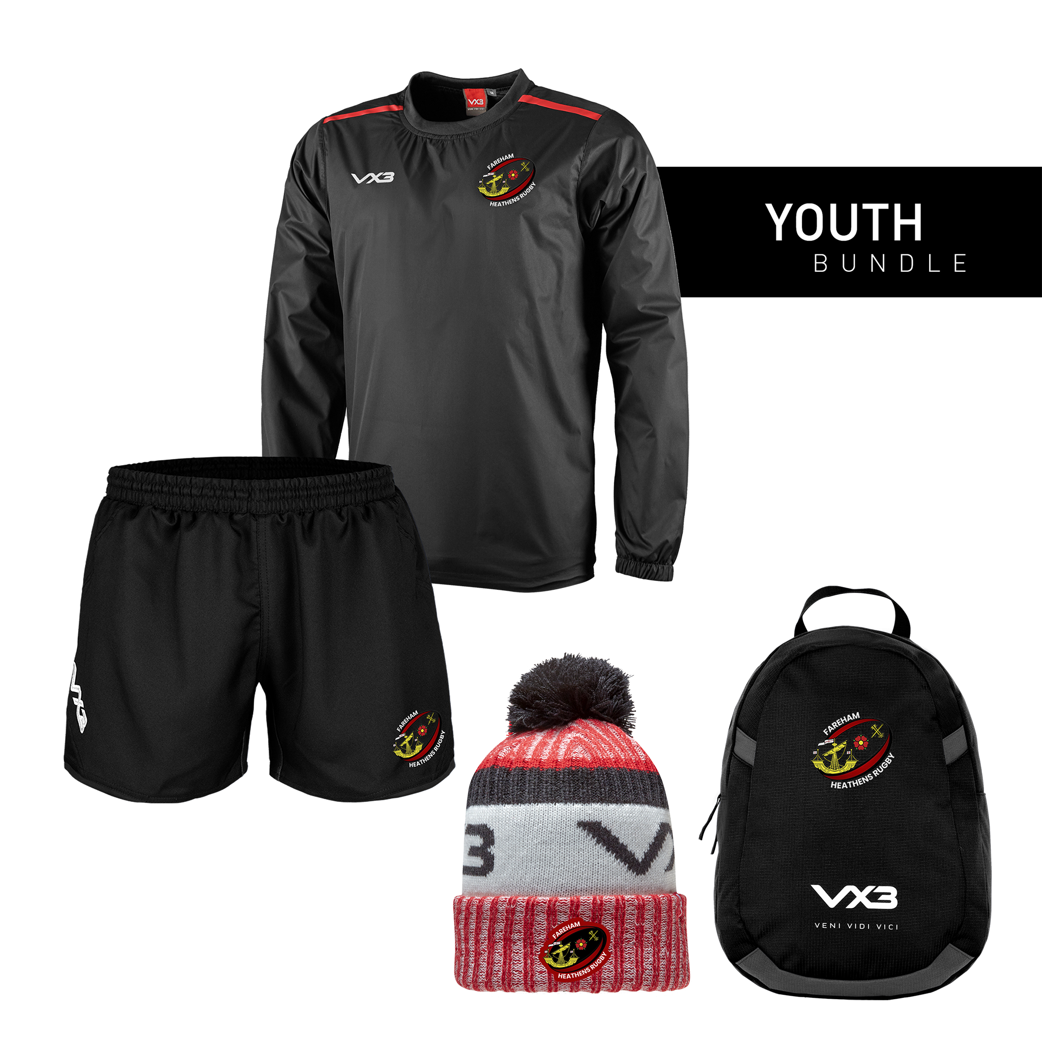Fareham Heathens Rugby Youth Bundle