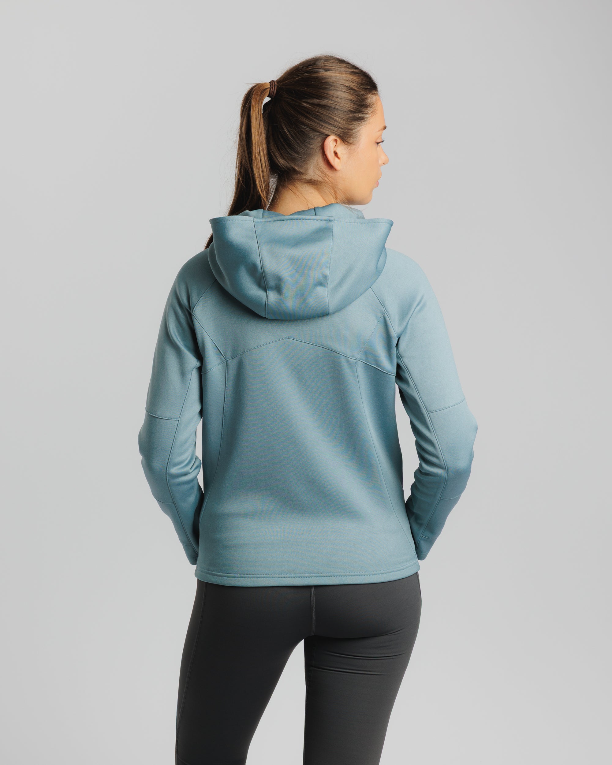 Reykjavik Women's Full-Zip Hoodie - Chalk Green