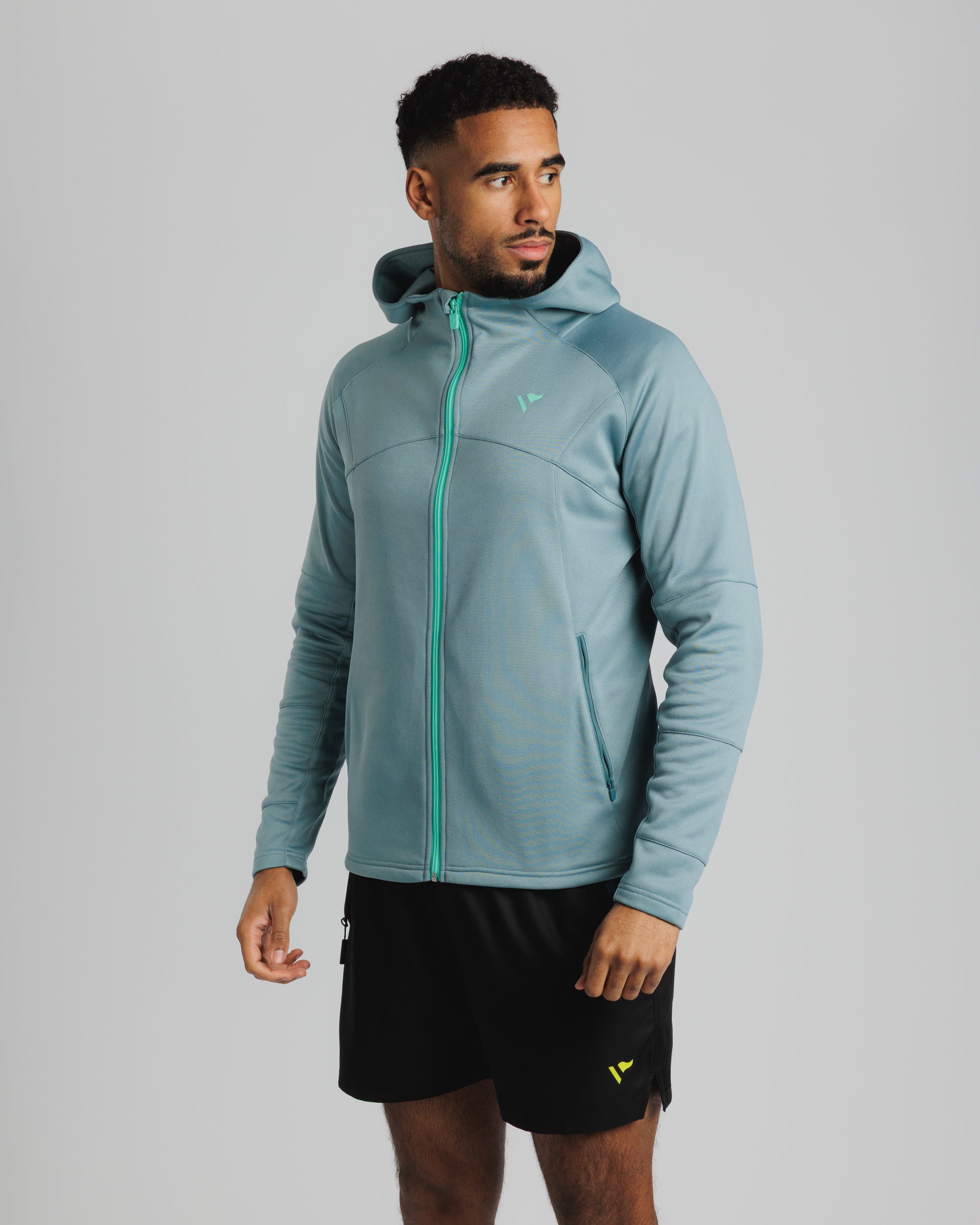 Reykjavik Full-Zip Hoodie - Chalk Green