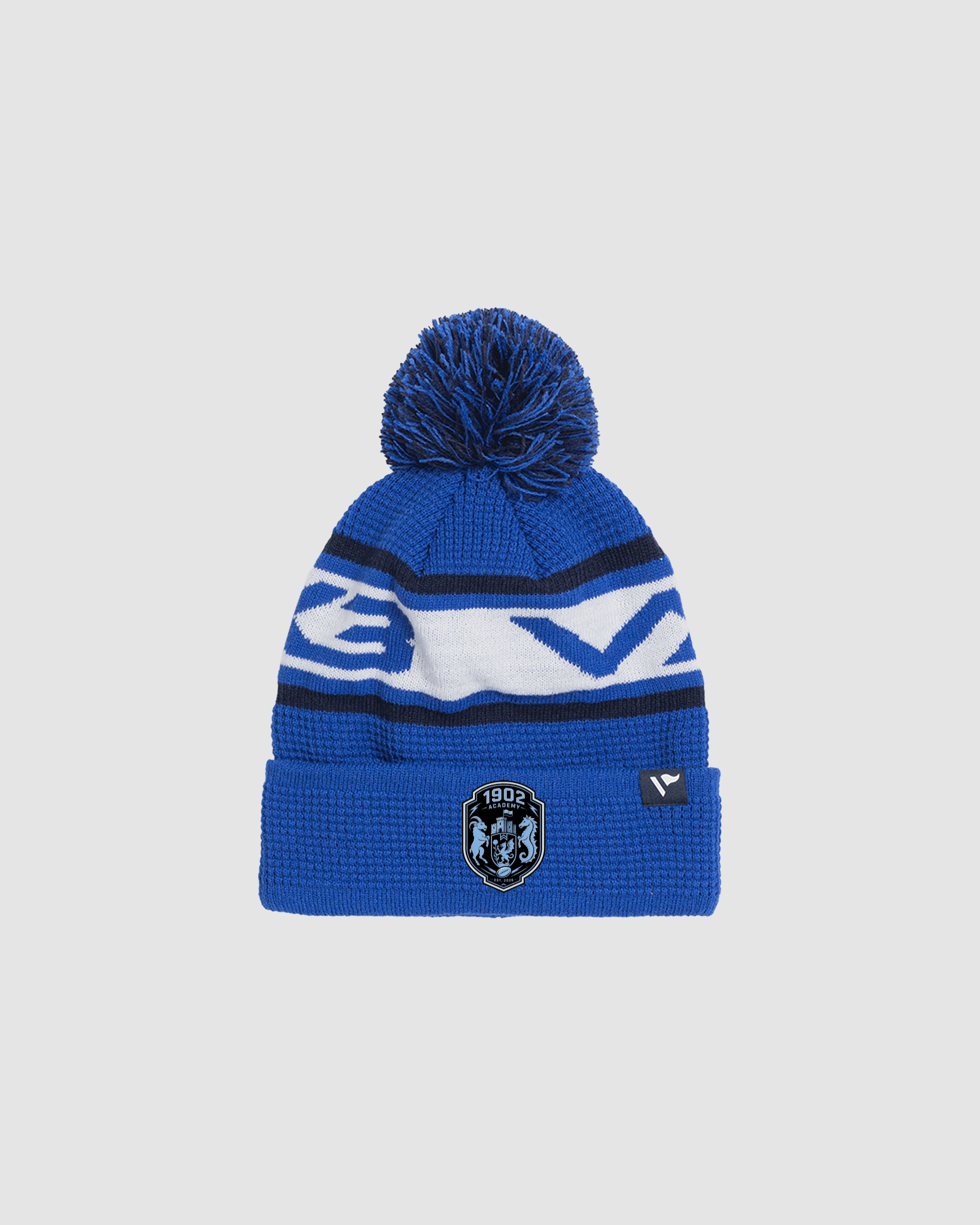 1902 Academy Waffle Knit Bobble Hat -