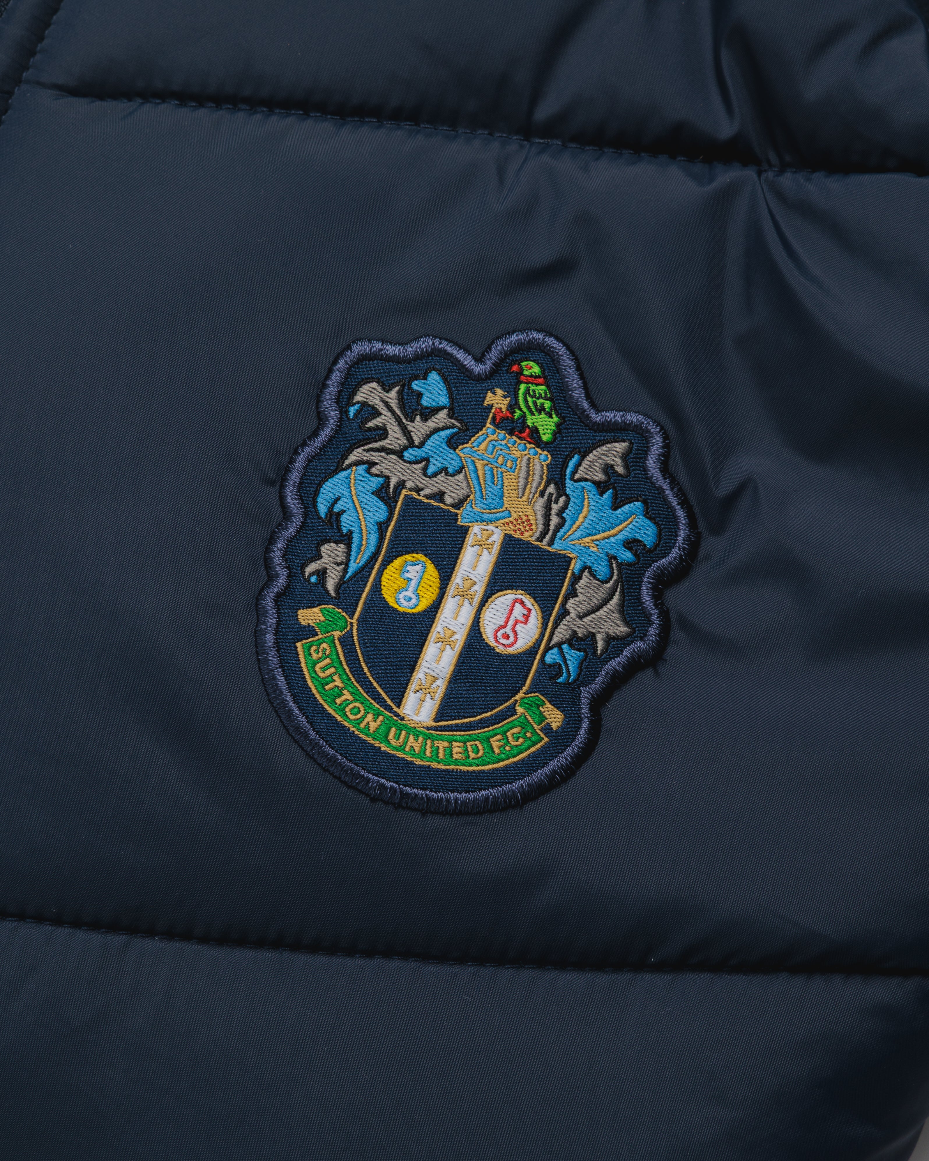 Sutton United 26/27 Lorica Jacket Youth Navy