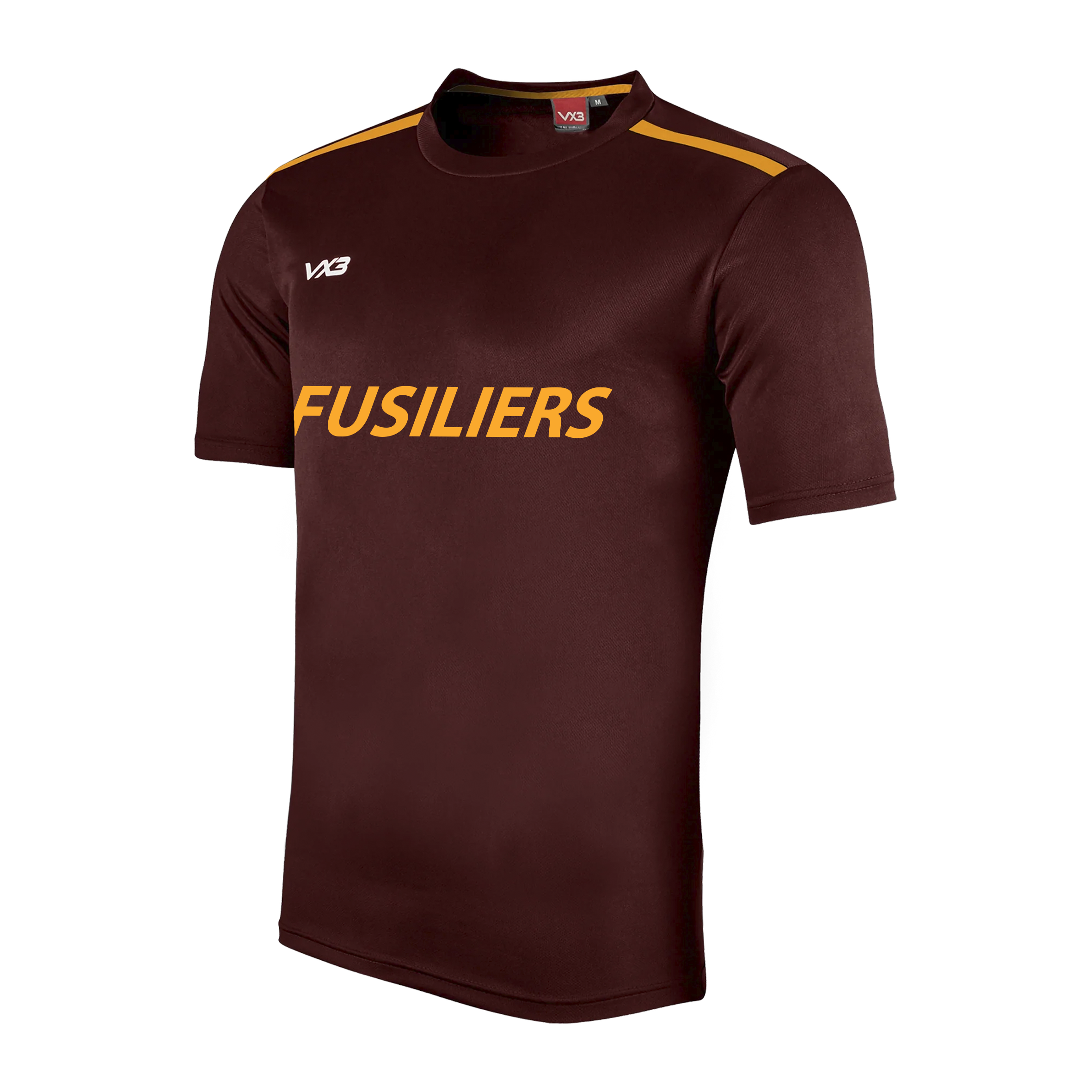 1 RRF Fortis Tee Maroon/Amber