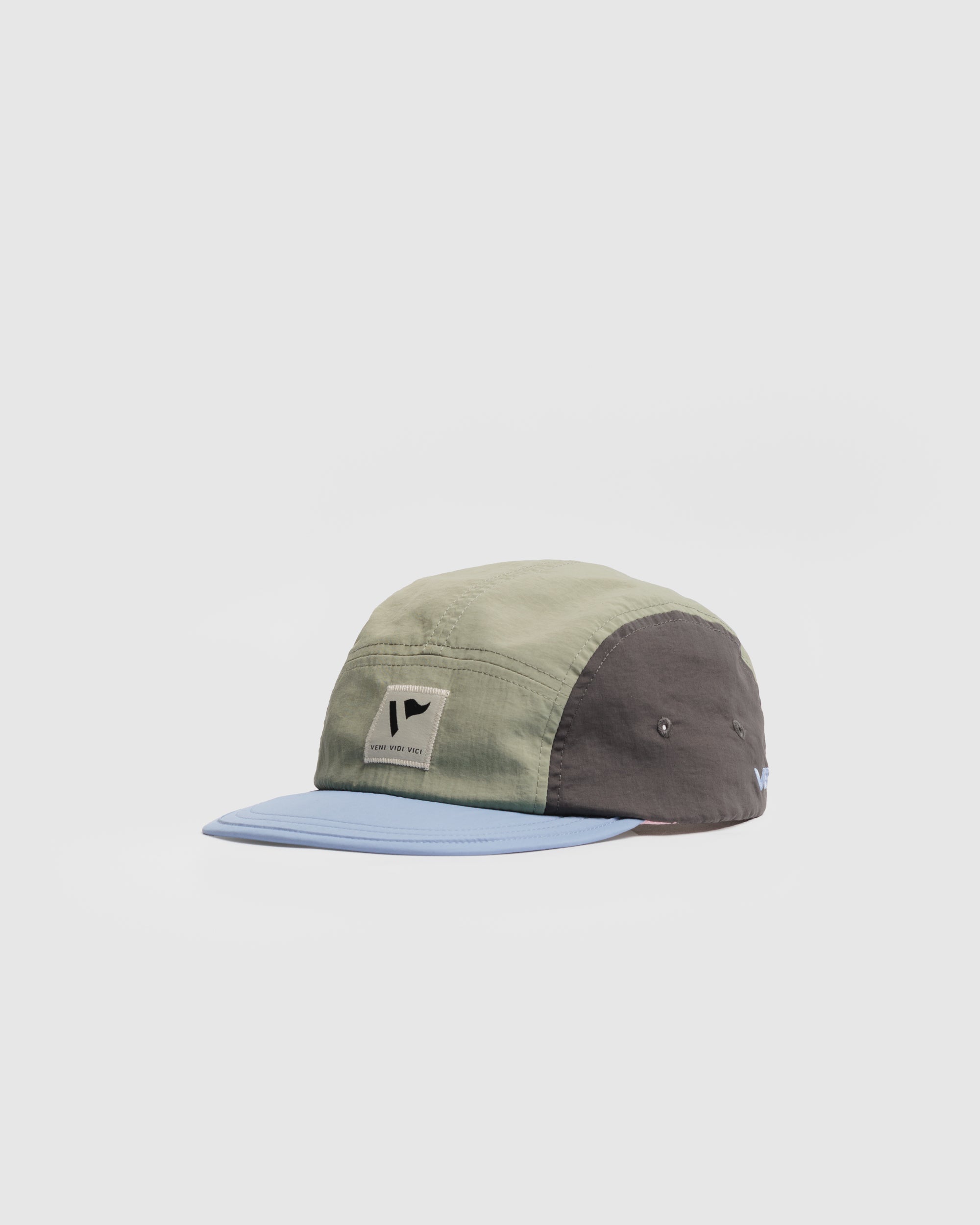 Linear 5 Panel Run Cap - Multi