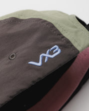 Linear 5 Panel Run Cap - Multi