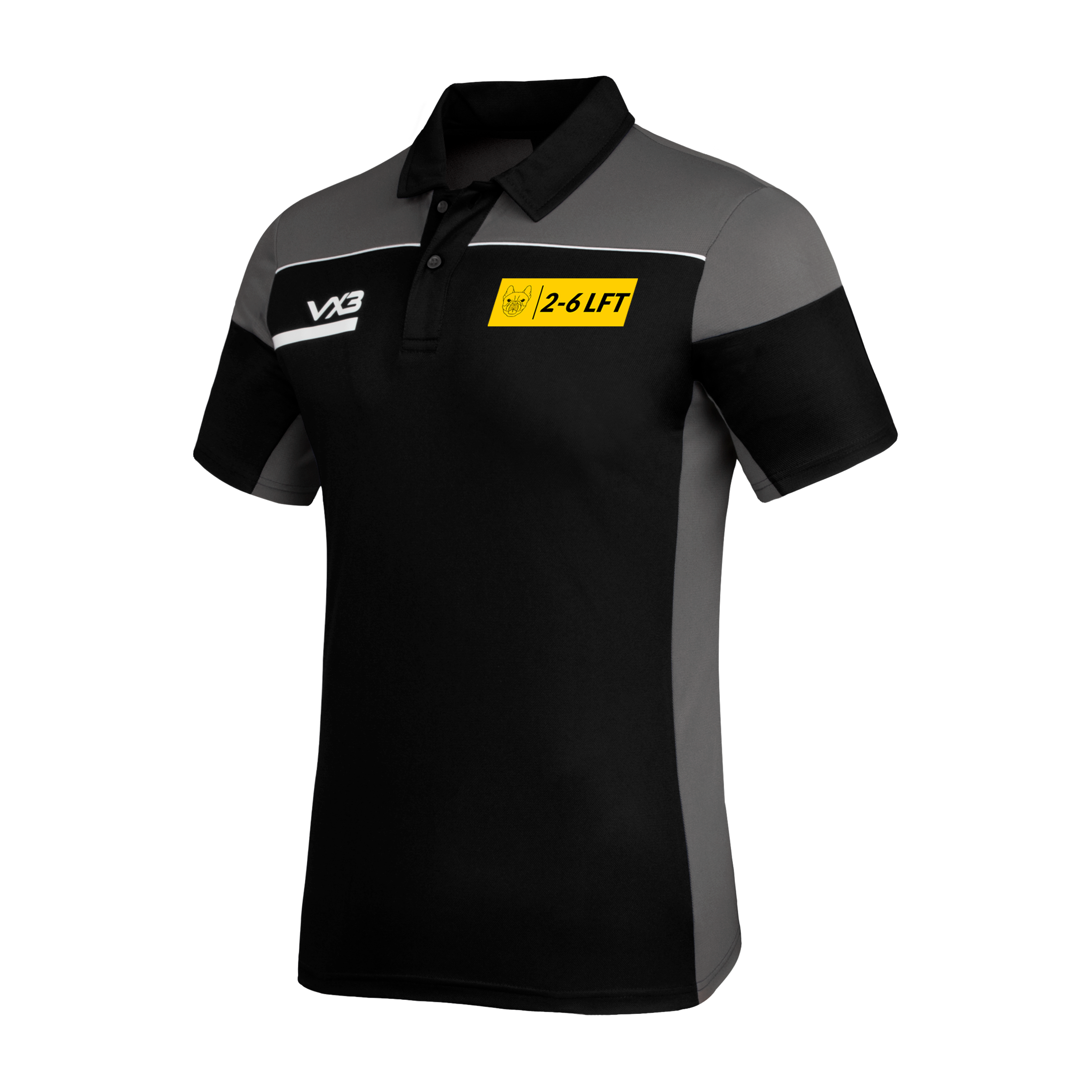 2-6 LFT - Personal Training Opus Polo - Black Grey