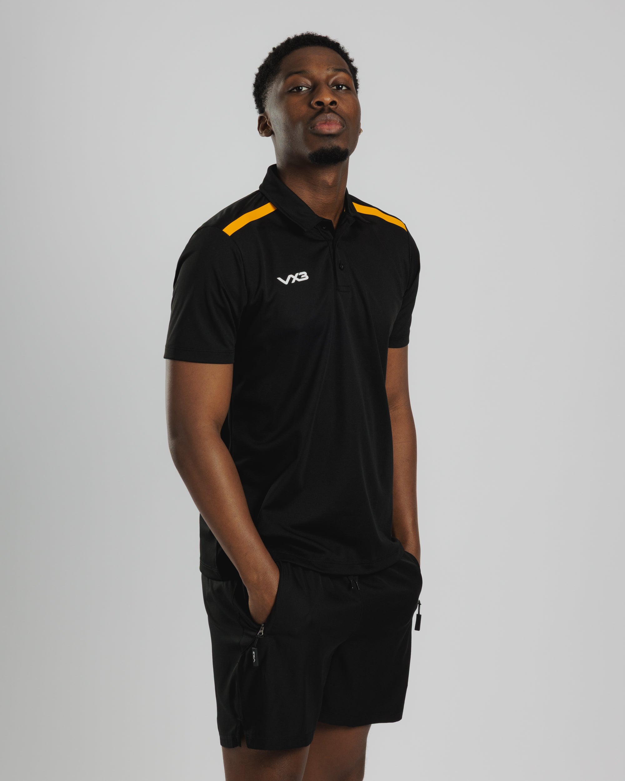 Fortis Polo Black/Amber