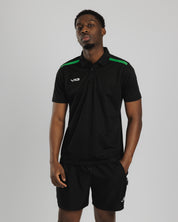 Fortis Polo Black/Emerald