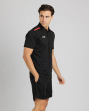 Fortis Polo Black/Red