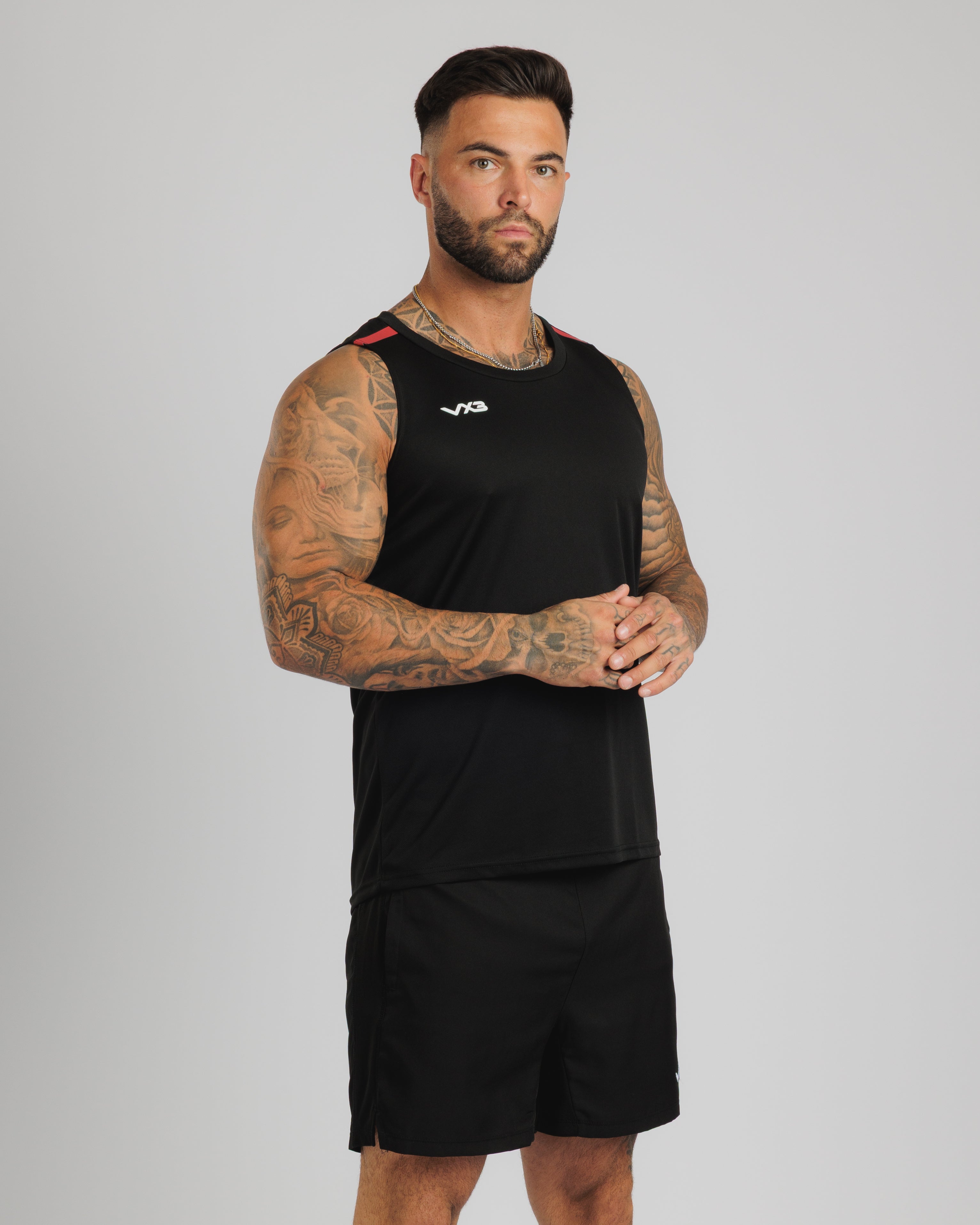 Fortis Vest Black/Red