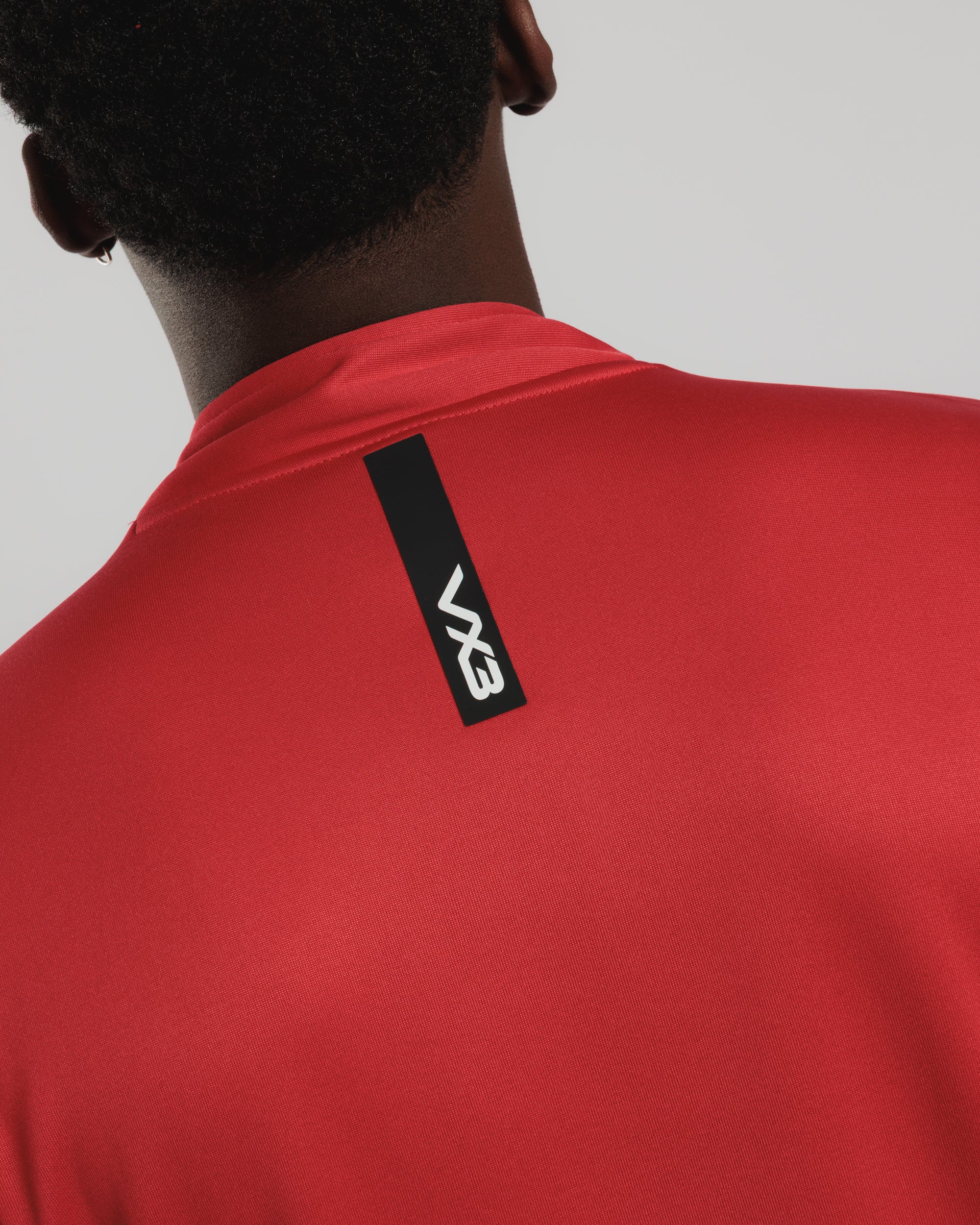 Fortis Quarter Zip Sweat Red/Black