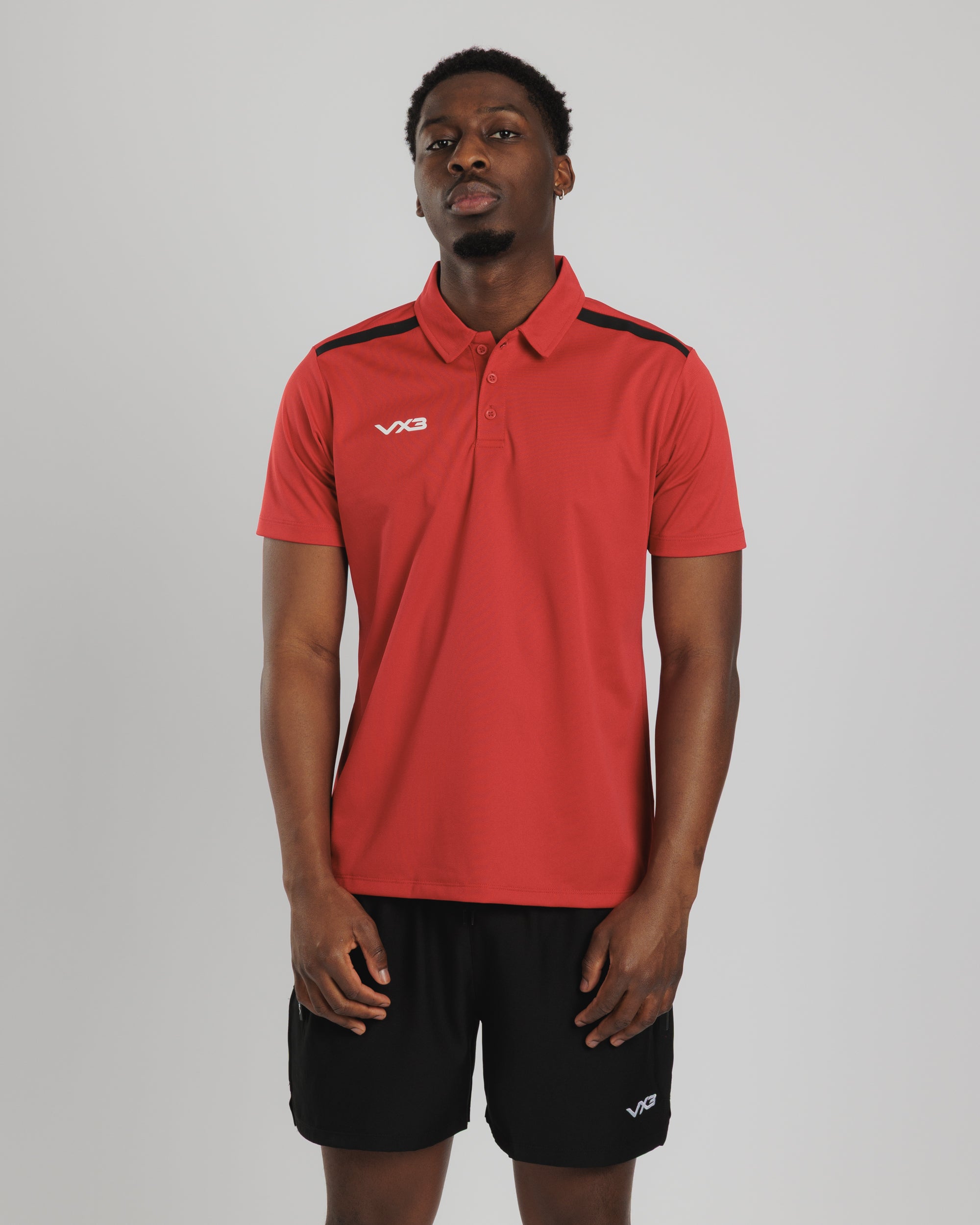 Fortis Polo Red/Black