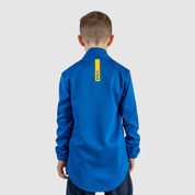 Fortis Youth Quarter Zip Sweat Royal/Yellow