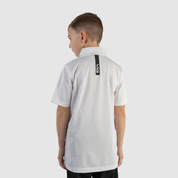 Fortis Youth Polo White/Black