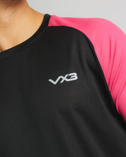 Aerowave T-Shirt- Black/Pink