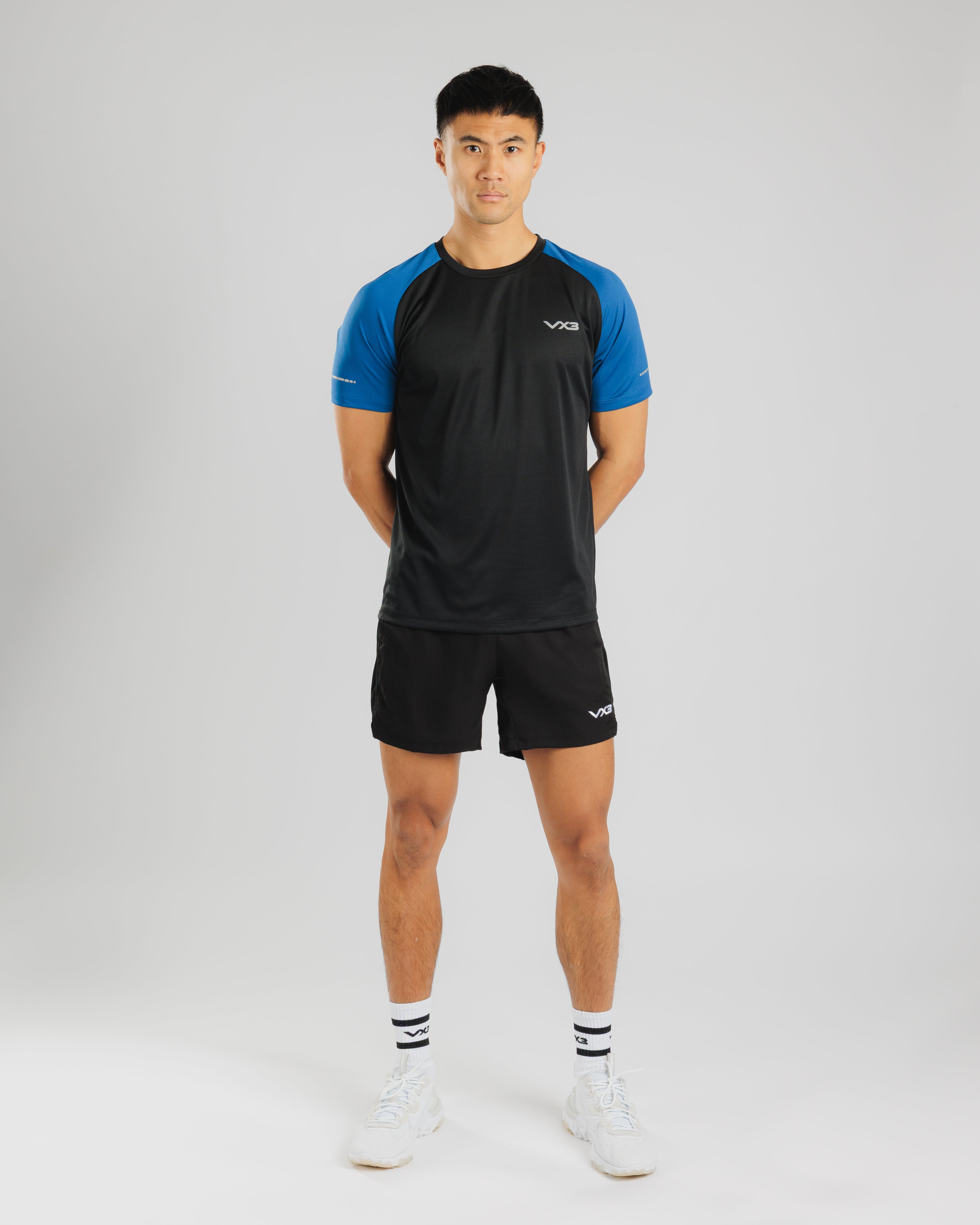 Aerowave T-Shirt- Black/Blue