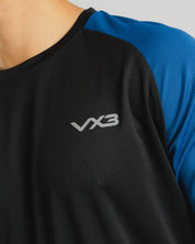 Aerowave T-Shirt- Black/Blue
