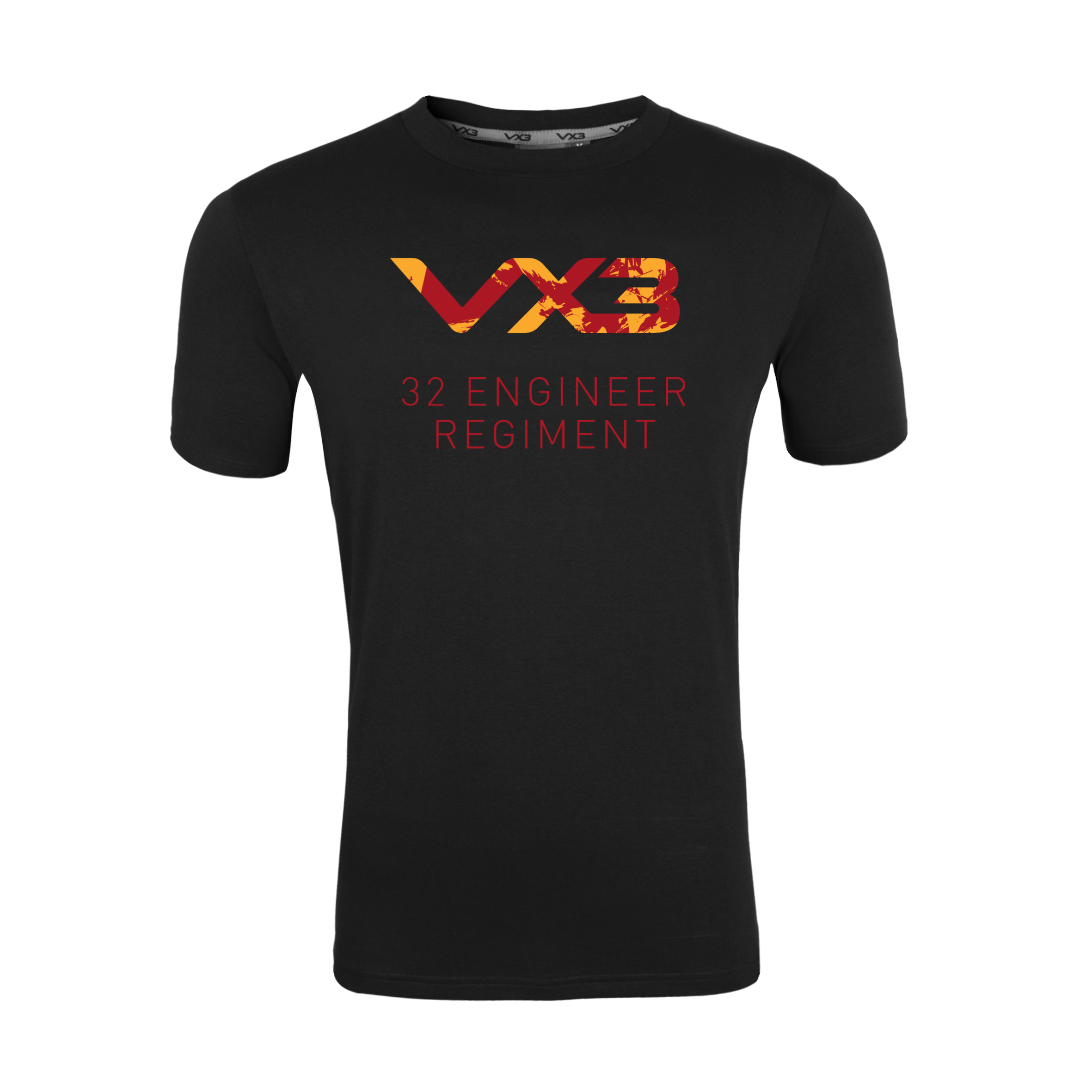 32 Engineer Regiment Black Invicta Club Tee
