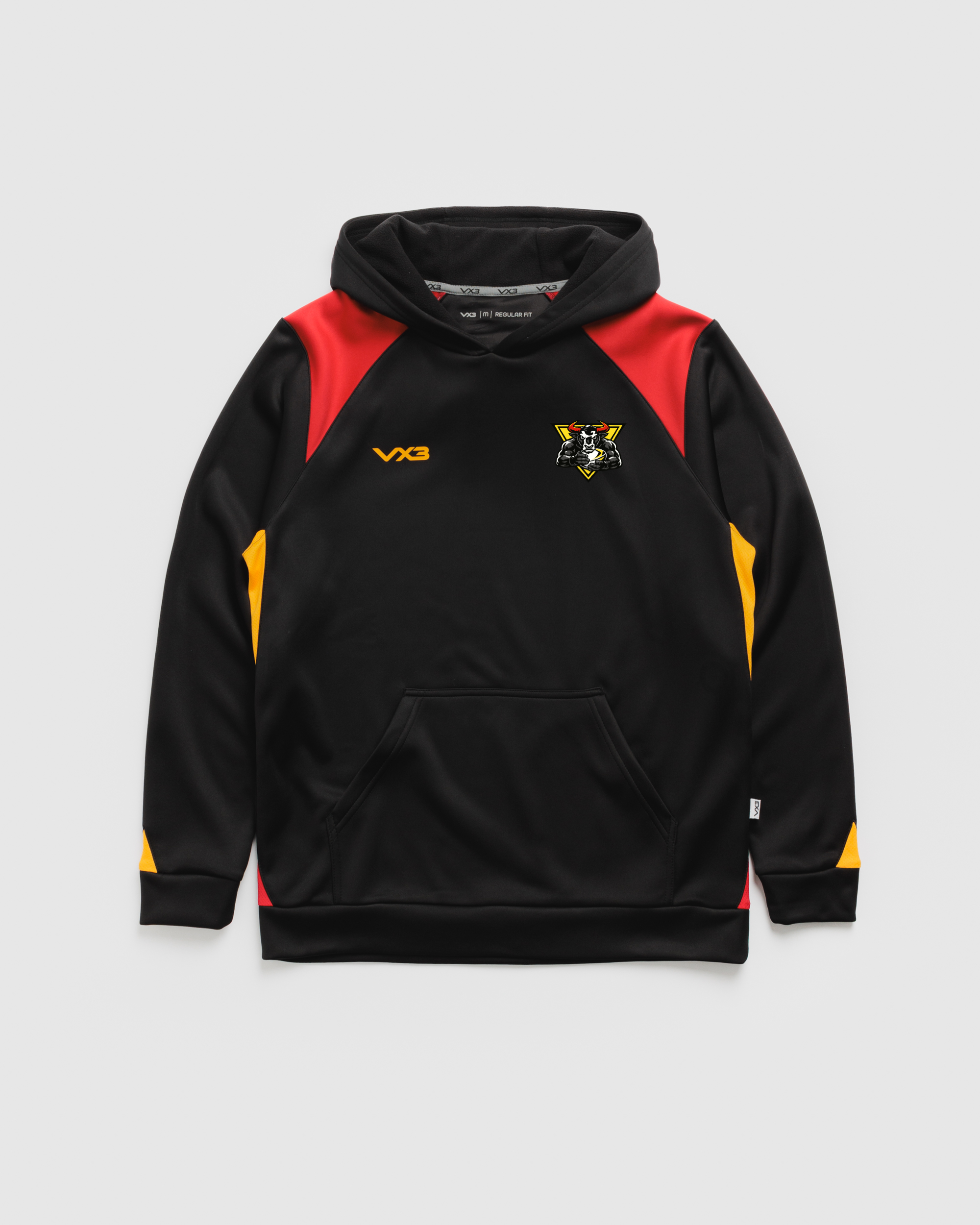 32 Engineer Regiment Vertex Hoodie -Black/Red/Amber