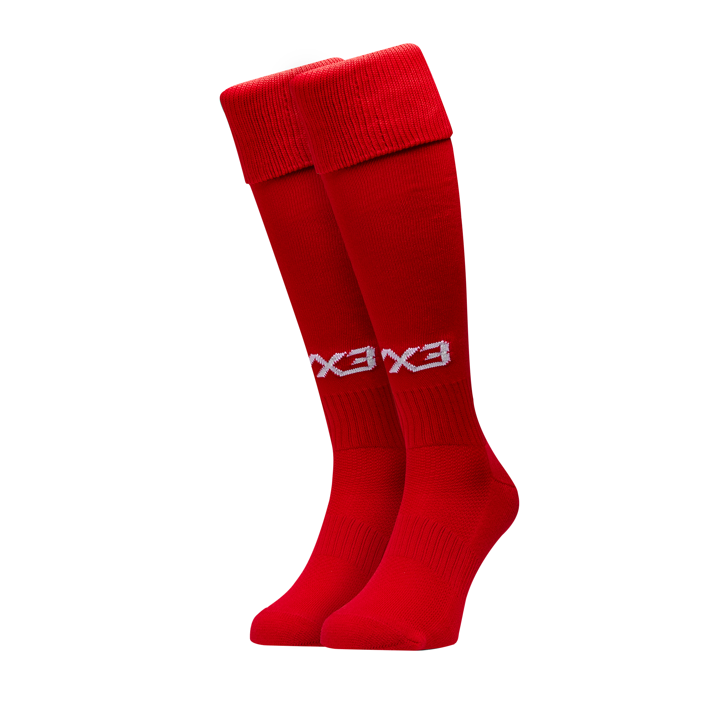 Ynysowen RFC Mens Plain Playing Socks Red