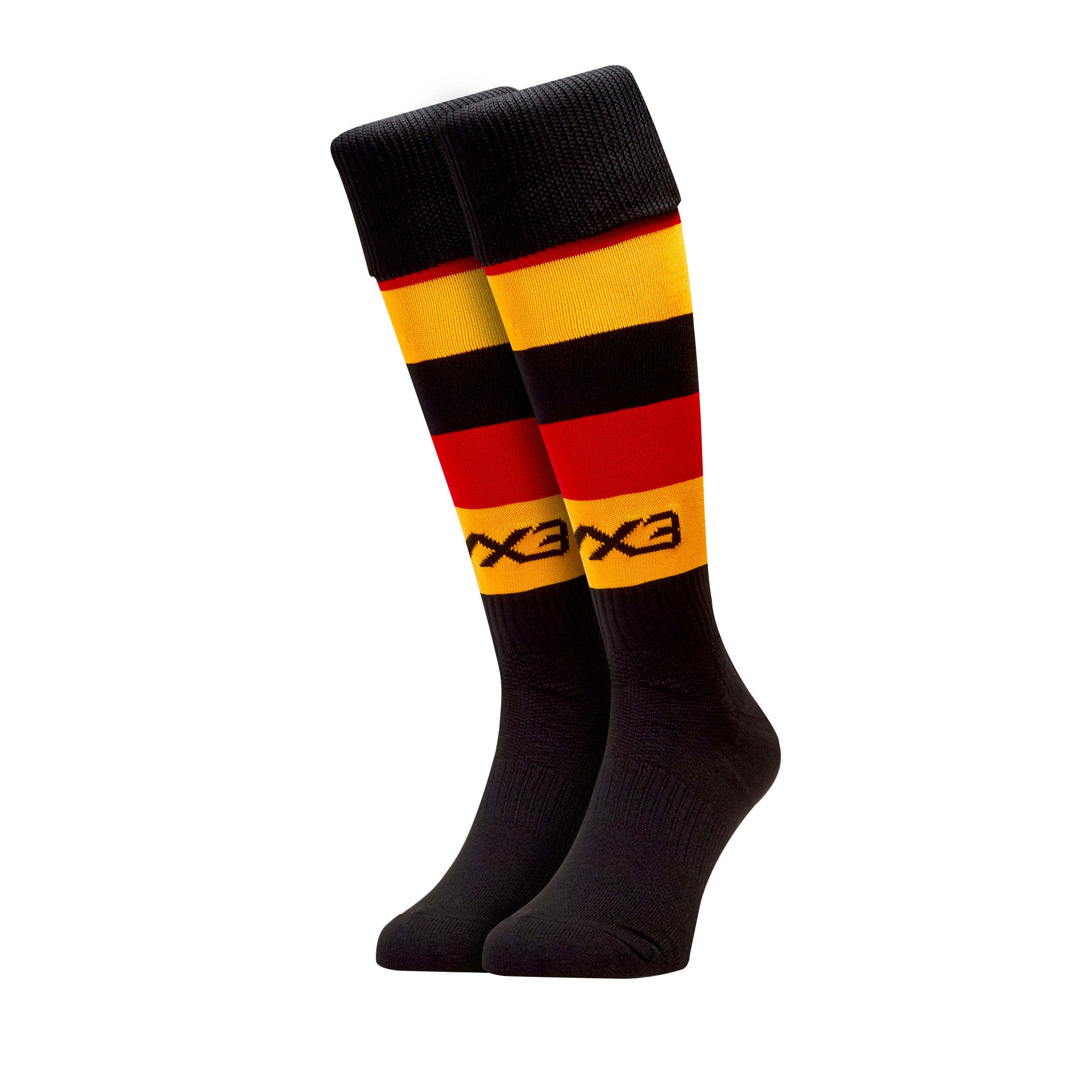 Carmarthen Quins RFC Hooped Playing Socks