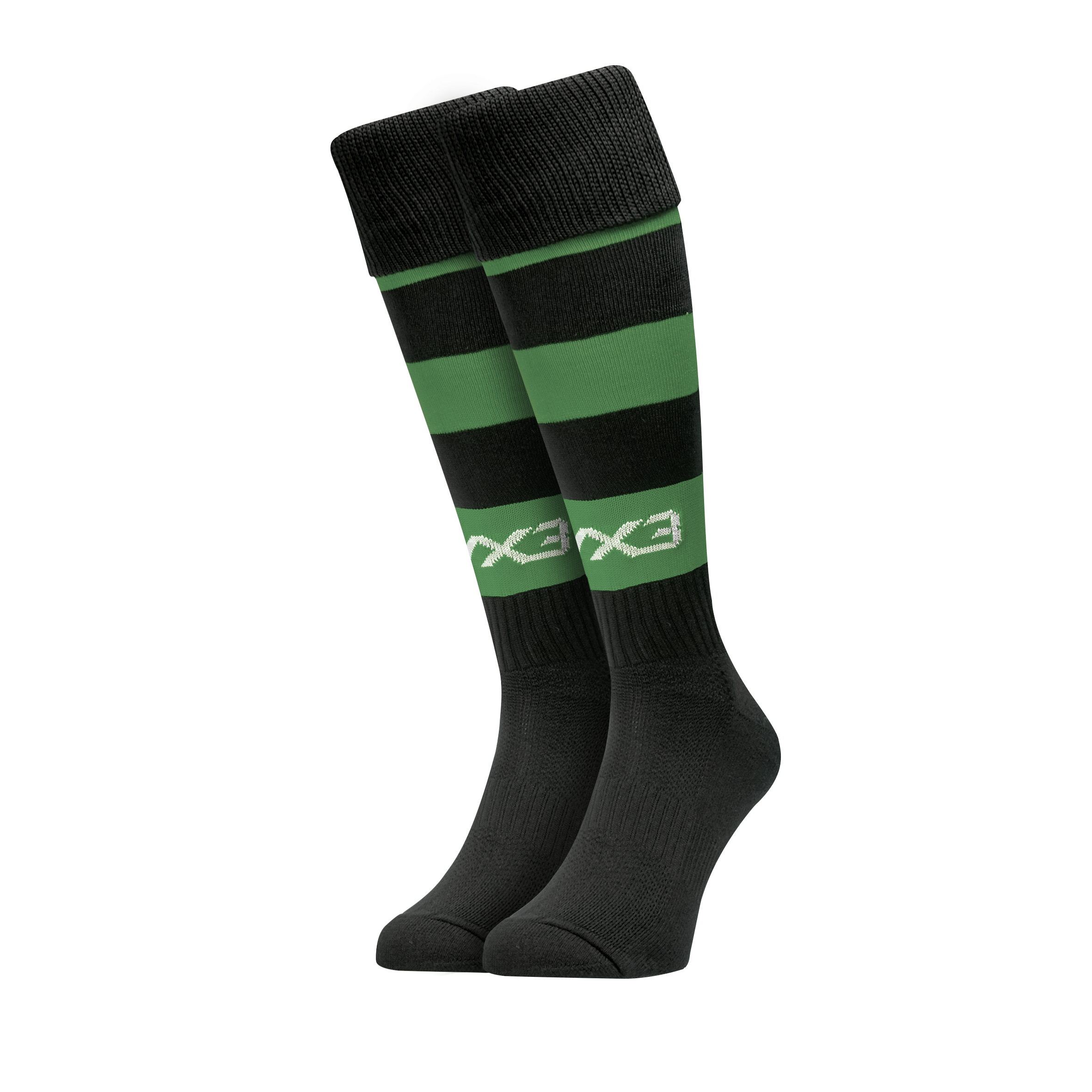 Stover School Youth Hooped Playing Socks