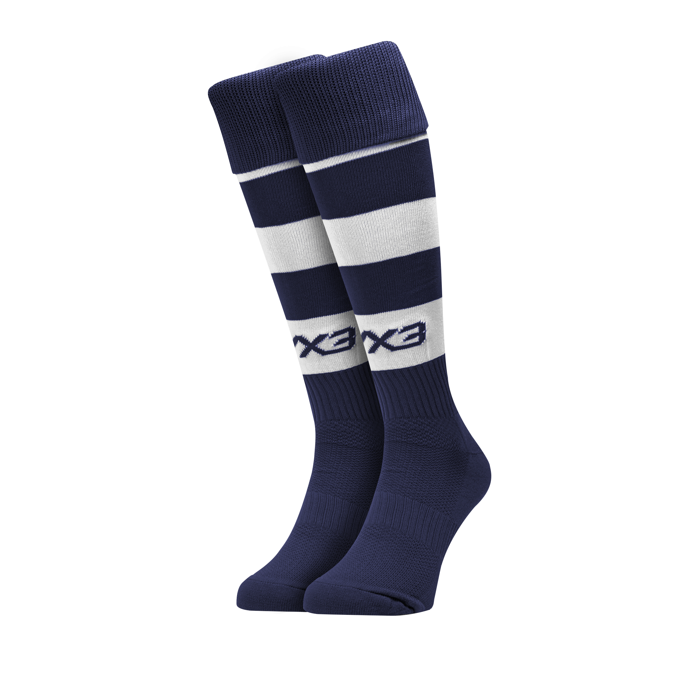 Reading School Adults Hooped Playing Socks