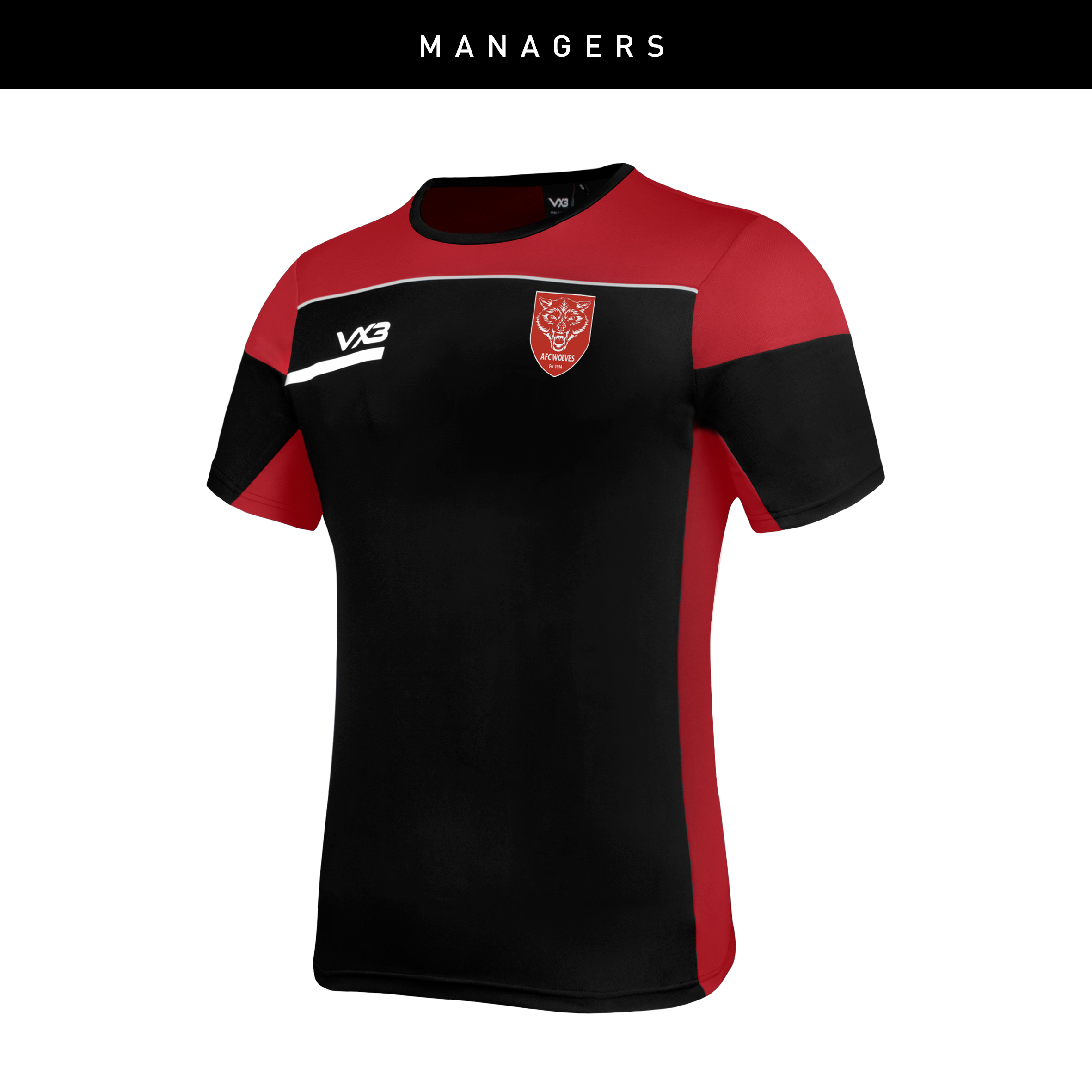 AFC Wolves Managers Opus Tee