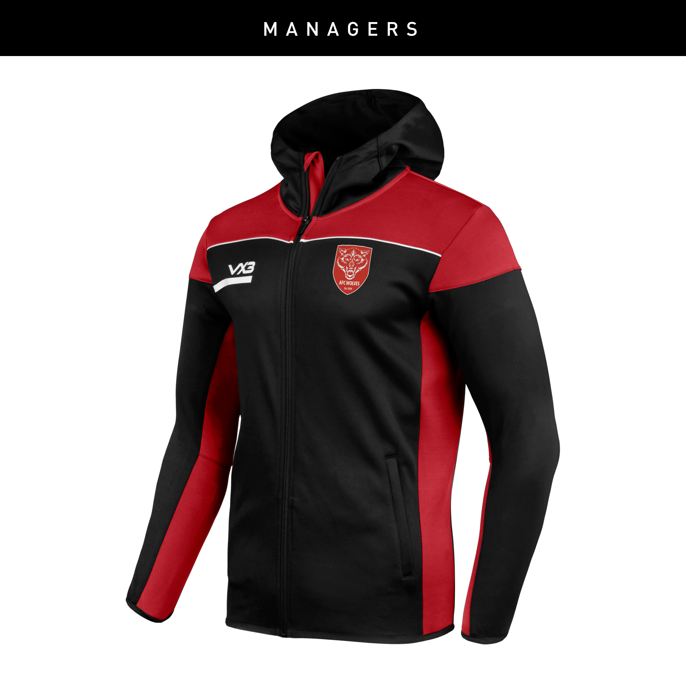 AFC Wolves Managers Opus Zoodie – VX3