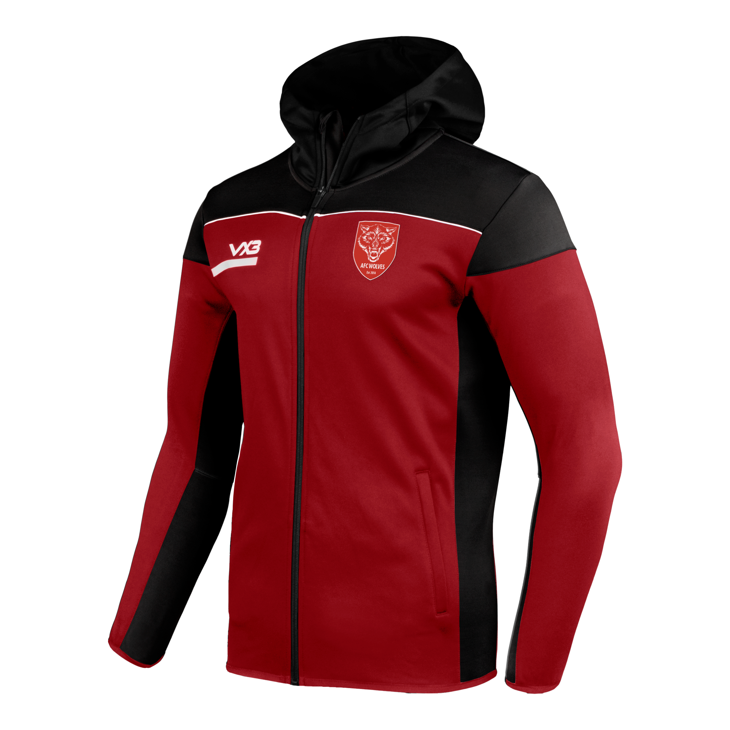AFC Wolves Red Opus Zoodie