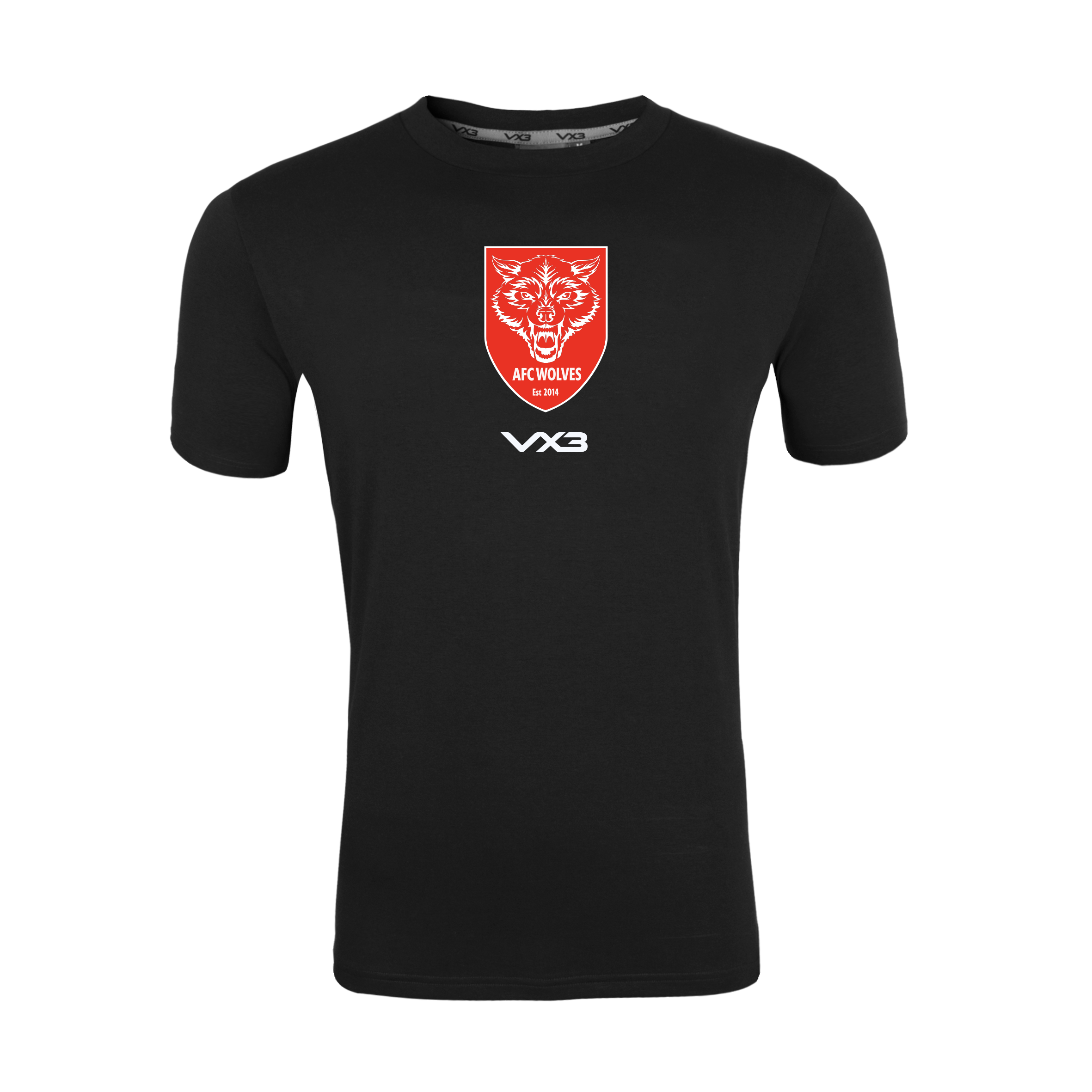 AFC Wolves Black Invicta Club Tee
