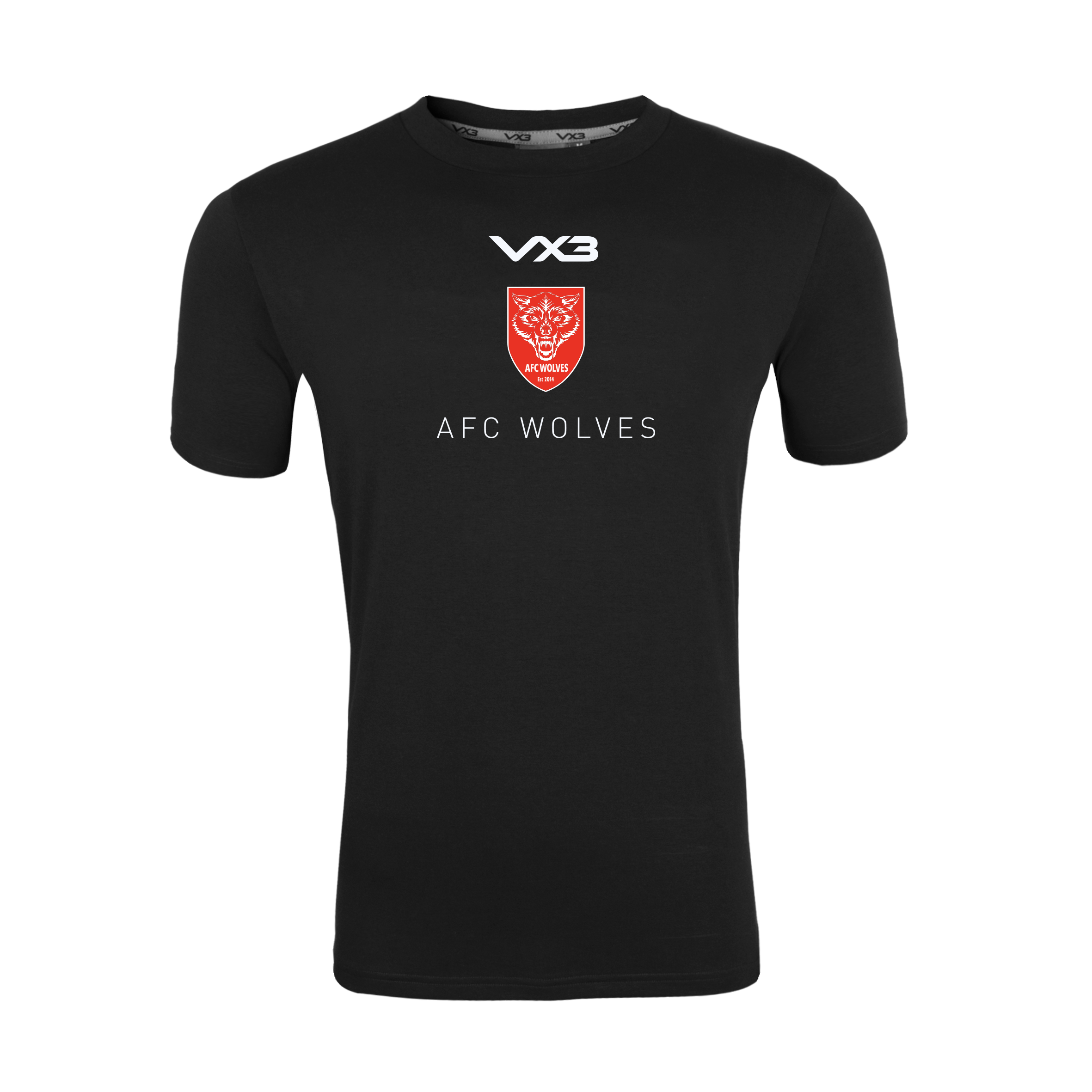 AFC Wolves Black Invicta Club Tee 2