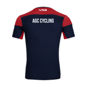 AGC Cycling Opus Tee - Navy Red