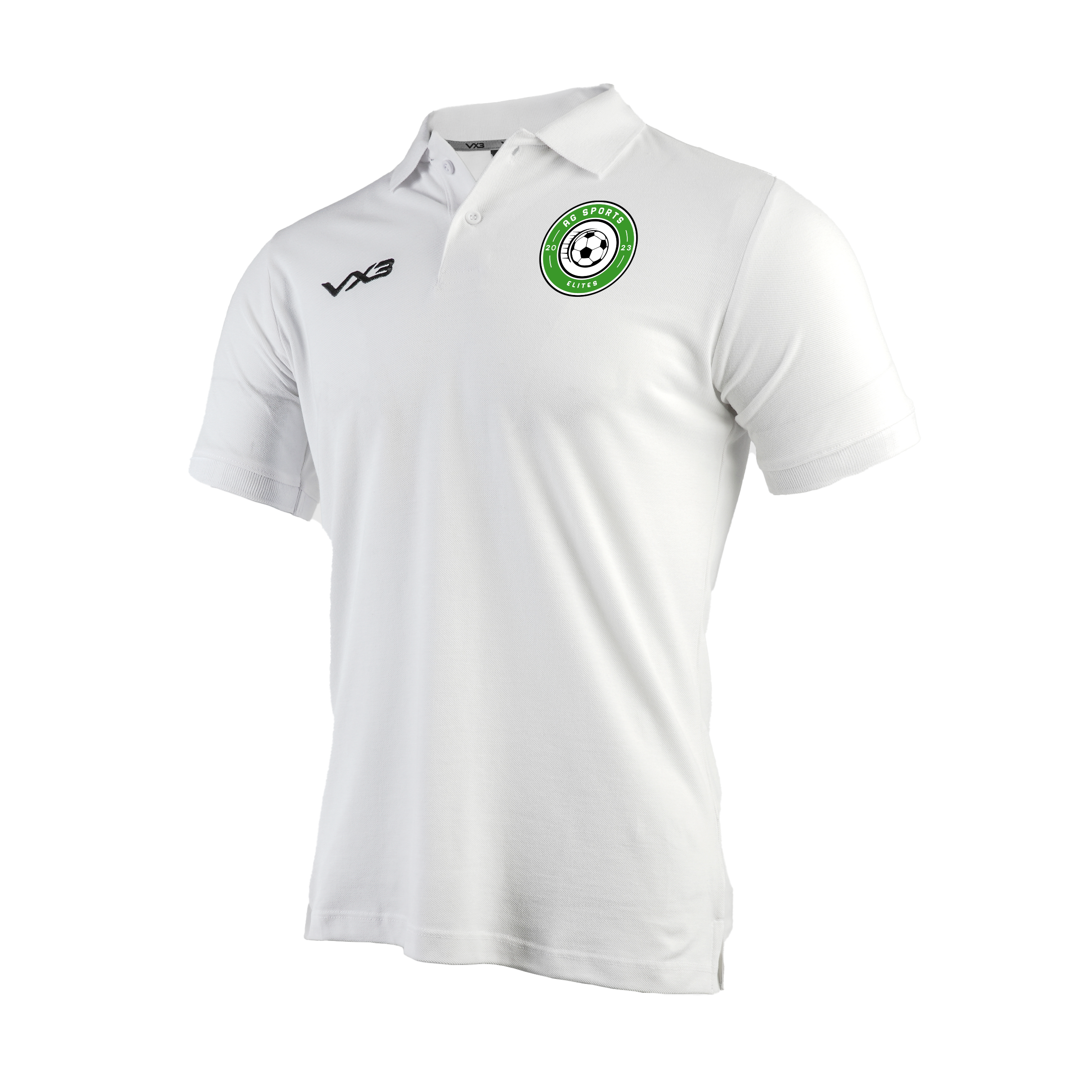 AG Sports Primus Polo Shirt White