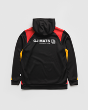 Abercrave RFC Vertex Youth Hoodie -Black/Red/Amber