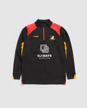 Abercrave RFC Vertex Quarter Zip -Black/Red/Amber
