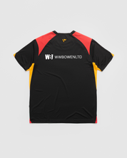 Abercrave RFC Vertex Tee -Black/Red/Amber