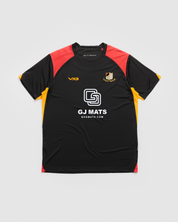 Abercrave RFC Vertex Youth Tee -Black/Red/Amber