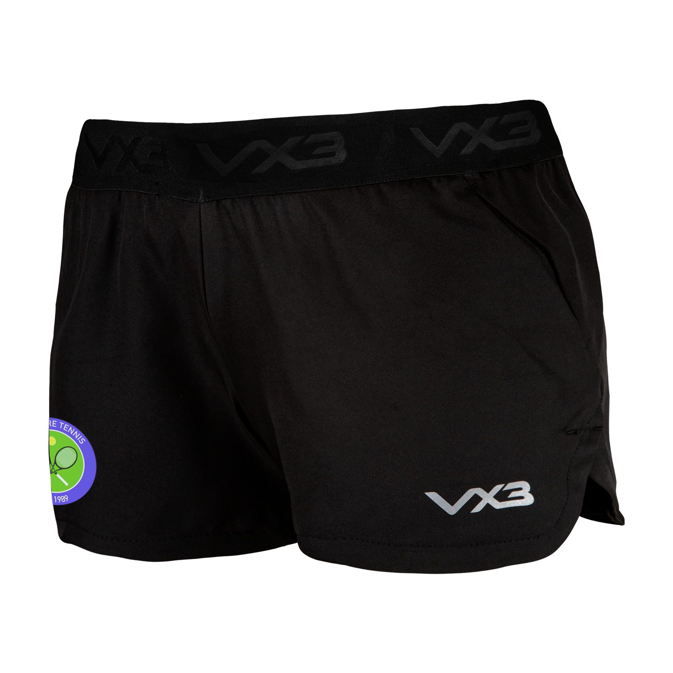 Aberdare Tennis Club Black Clarus Women's Running Short
