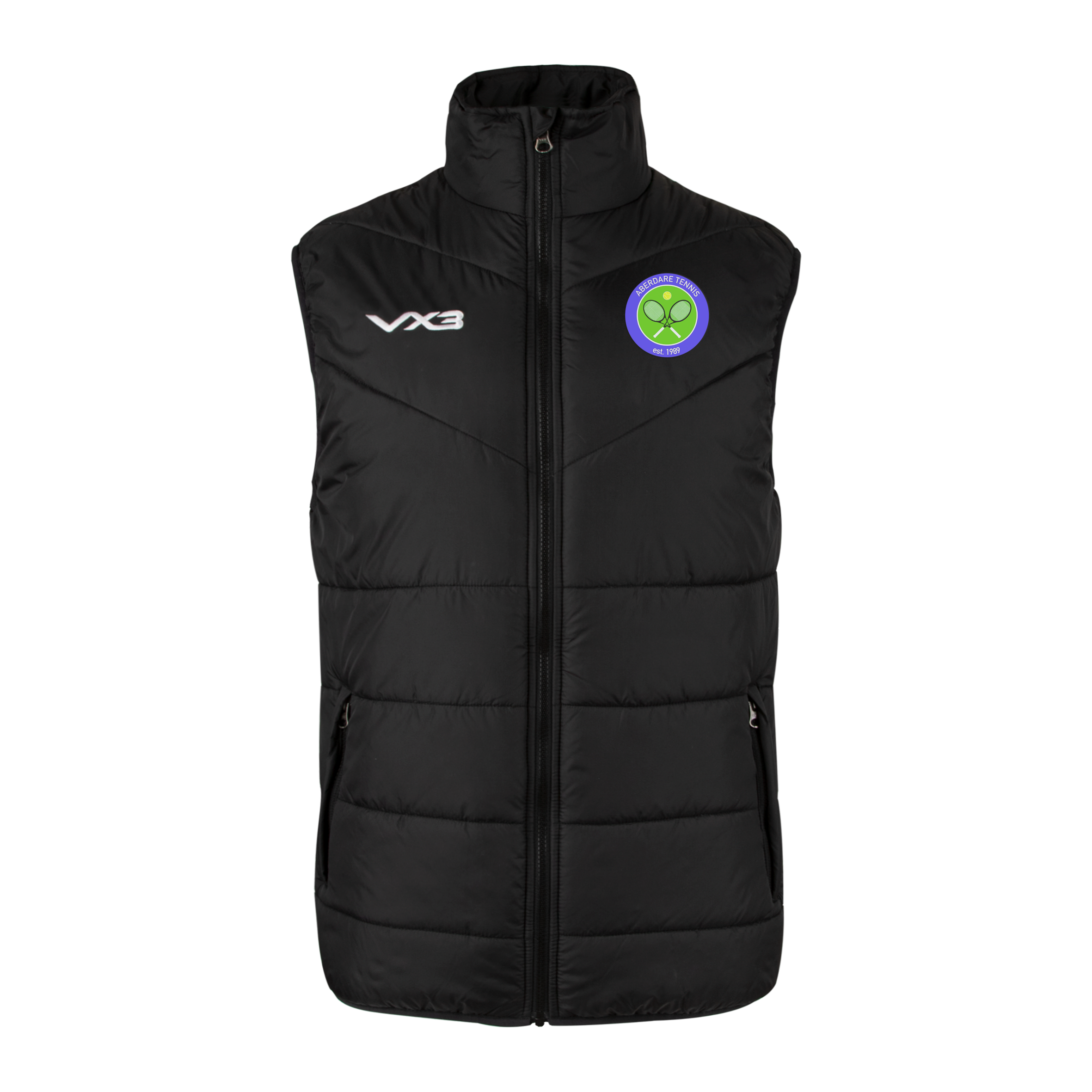 Aberdare Tennis Club Black Ventus Gilet