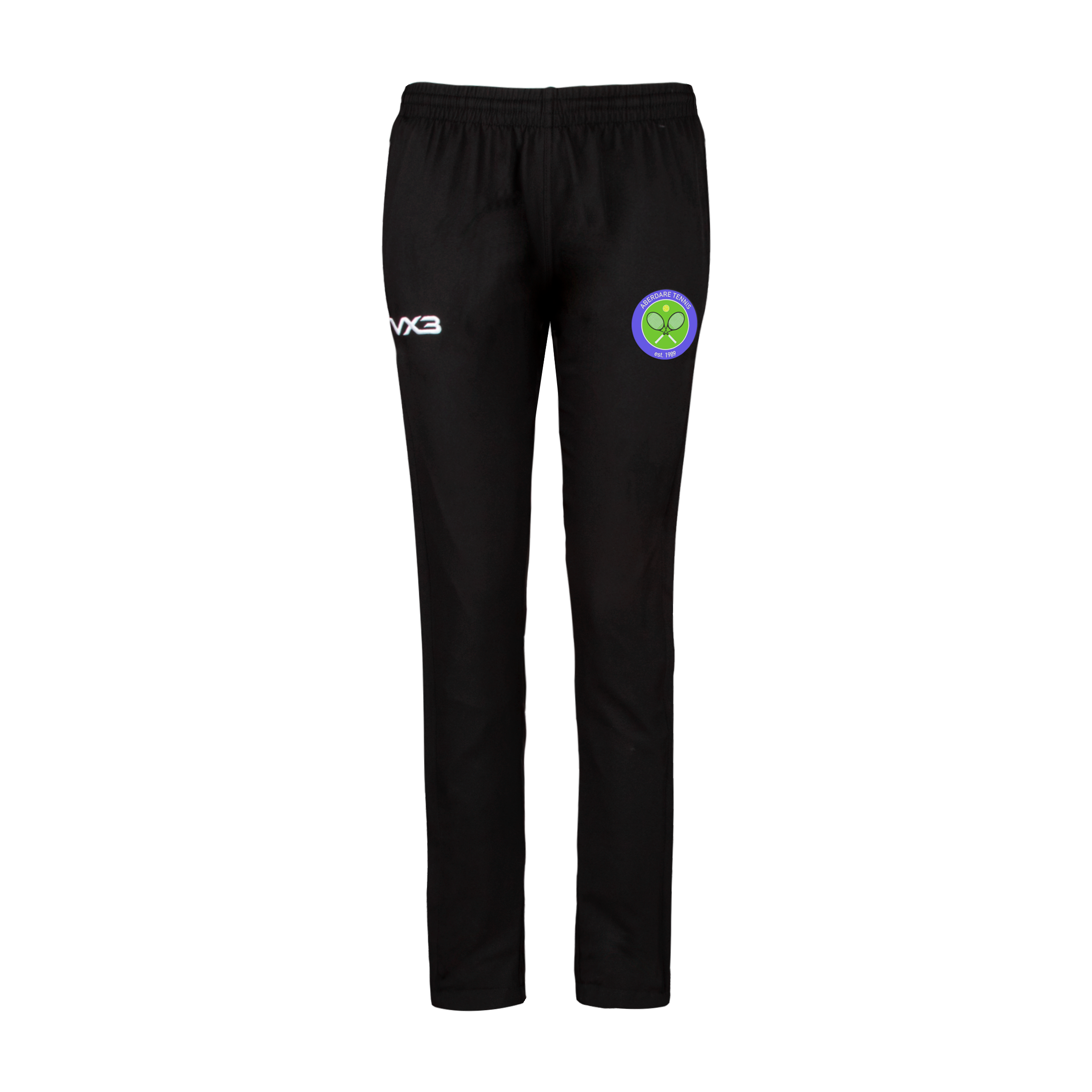 Aberdare Tennis Club Black Solum Ladies Trackpant