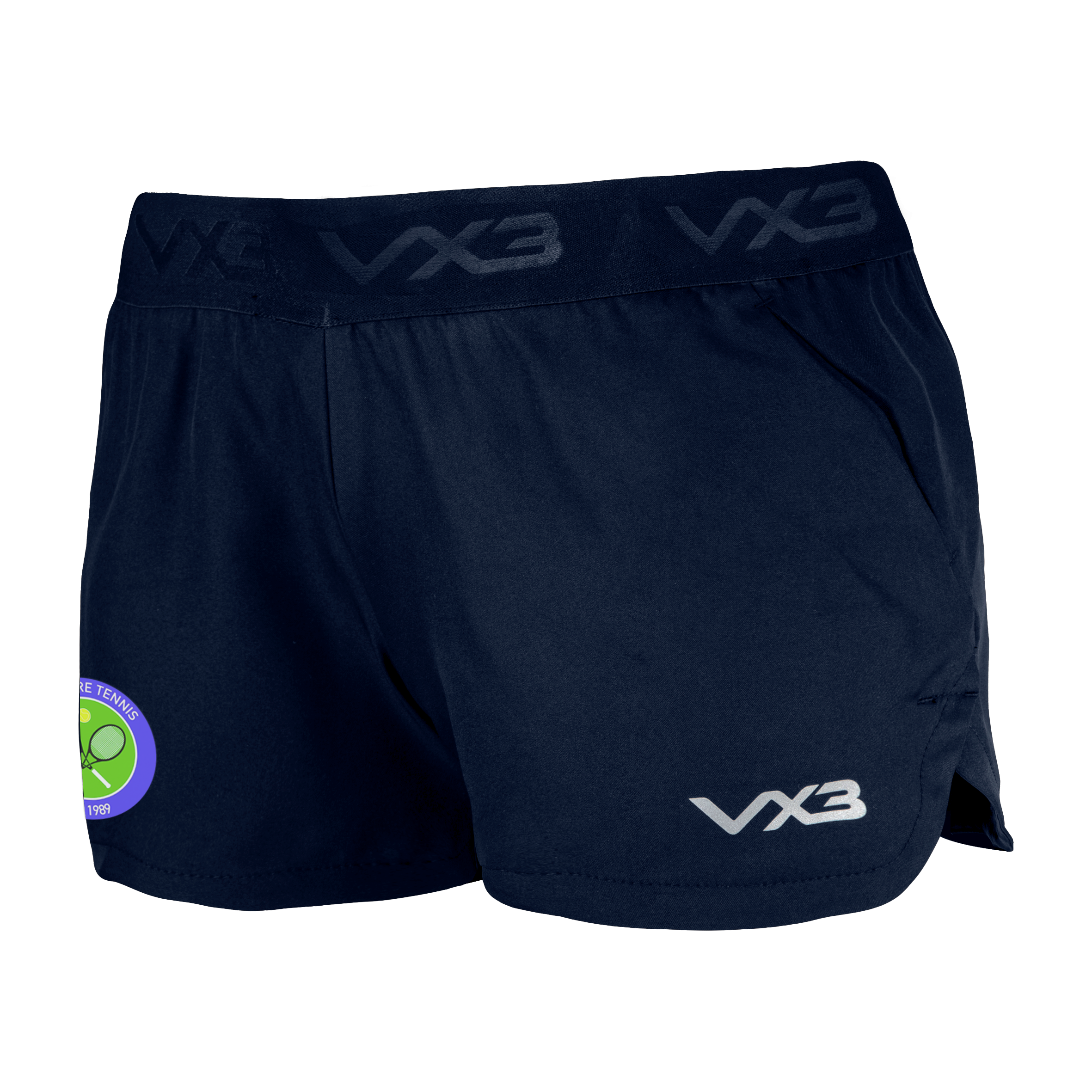 Aberdare Tennis Club Navy Clarus Women's Running Short