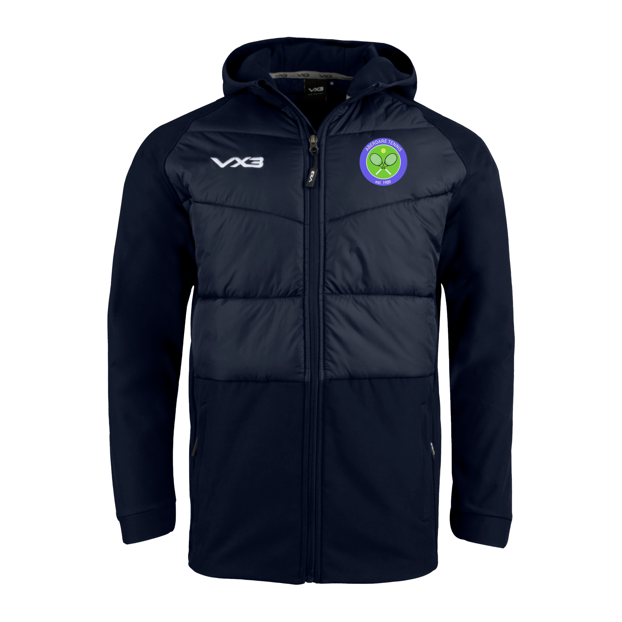 Aberdare Tennis Club Navy Tempest Hybrid Jacket