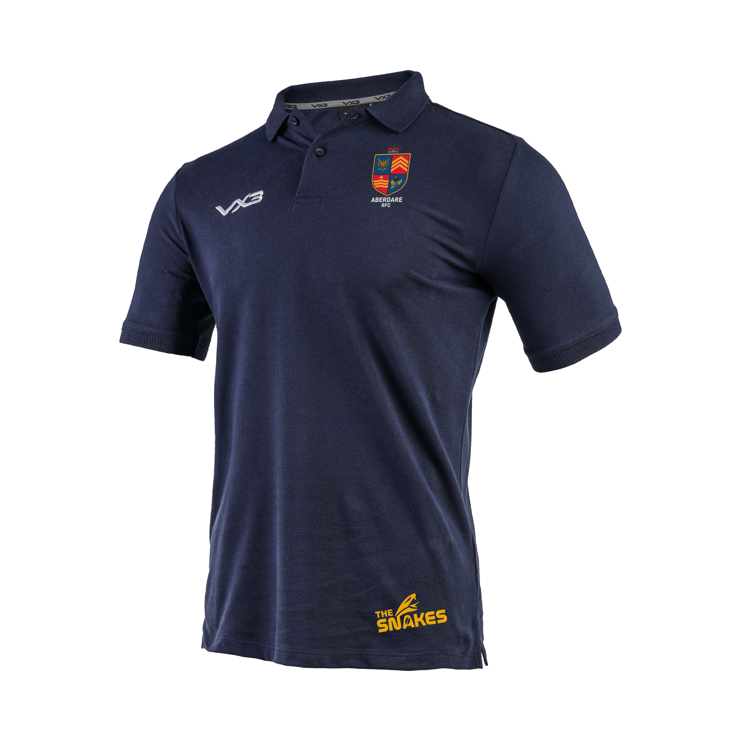 Aberdare RFC Primus Polo Shirt - Navy