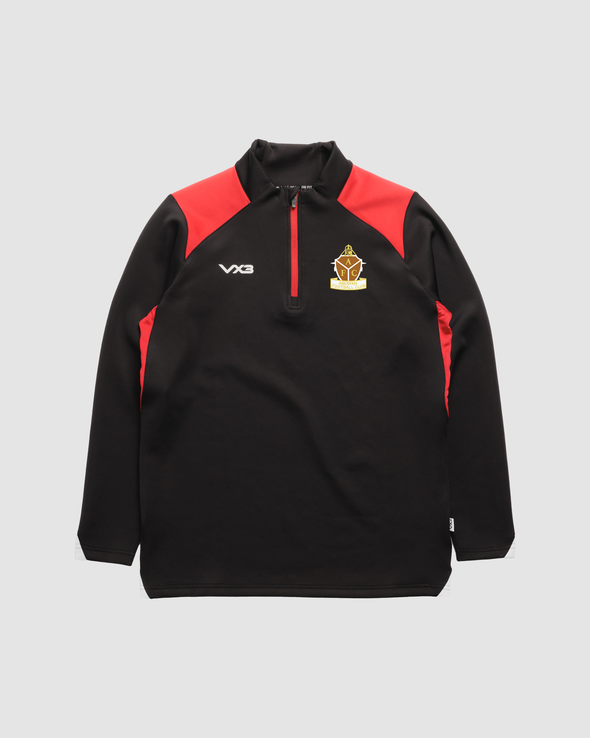 Aberfan FC Black Vertex Quarter Zip